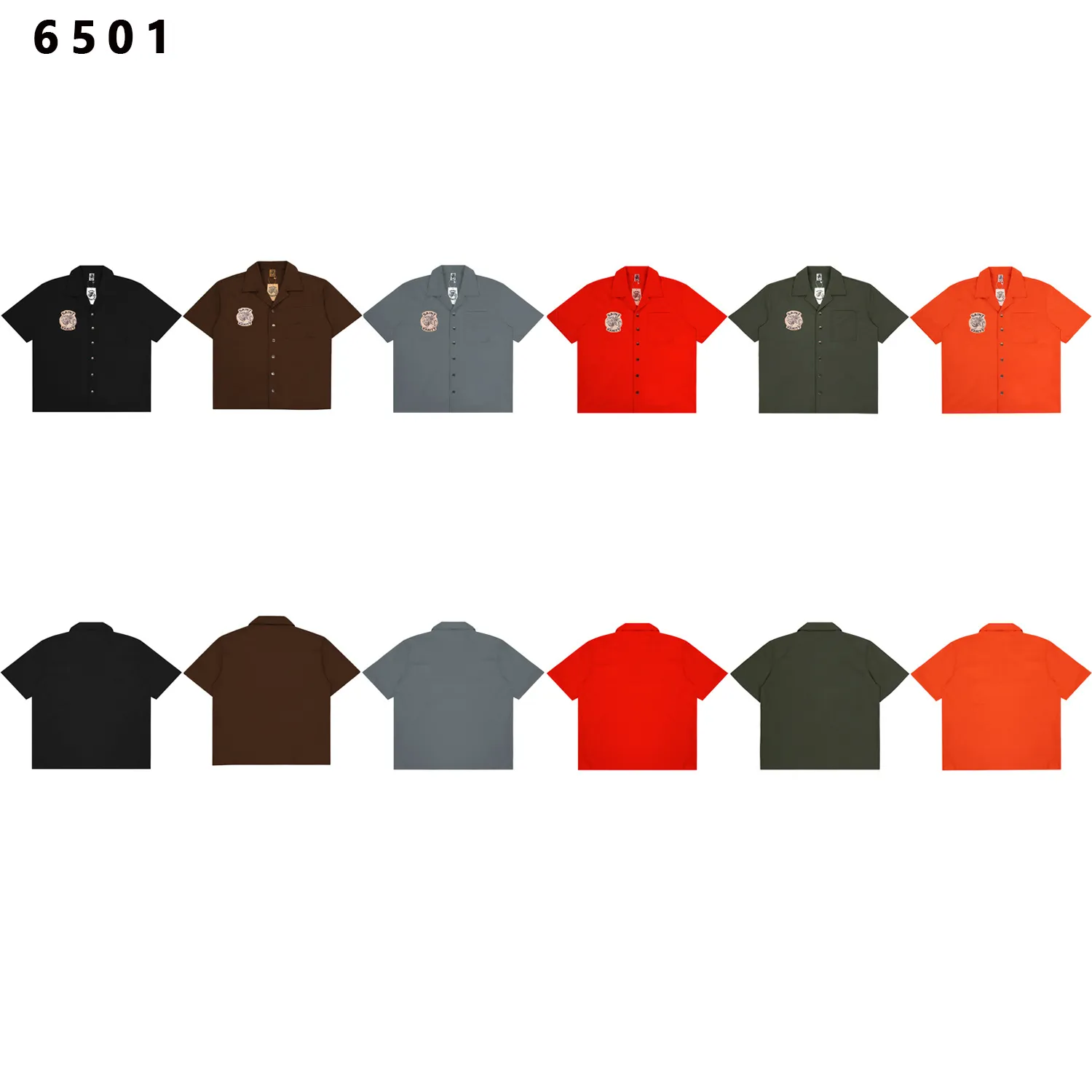 Embroidered Woven Utility Shirt D9011743 — view 2
