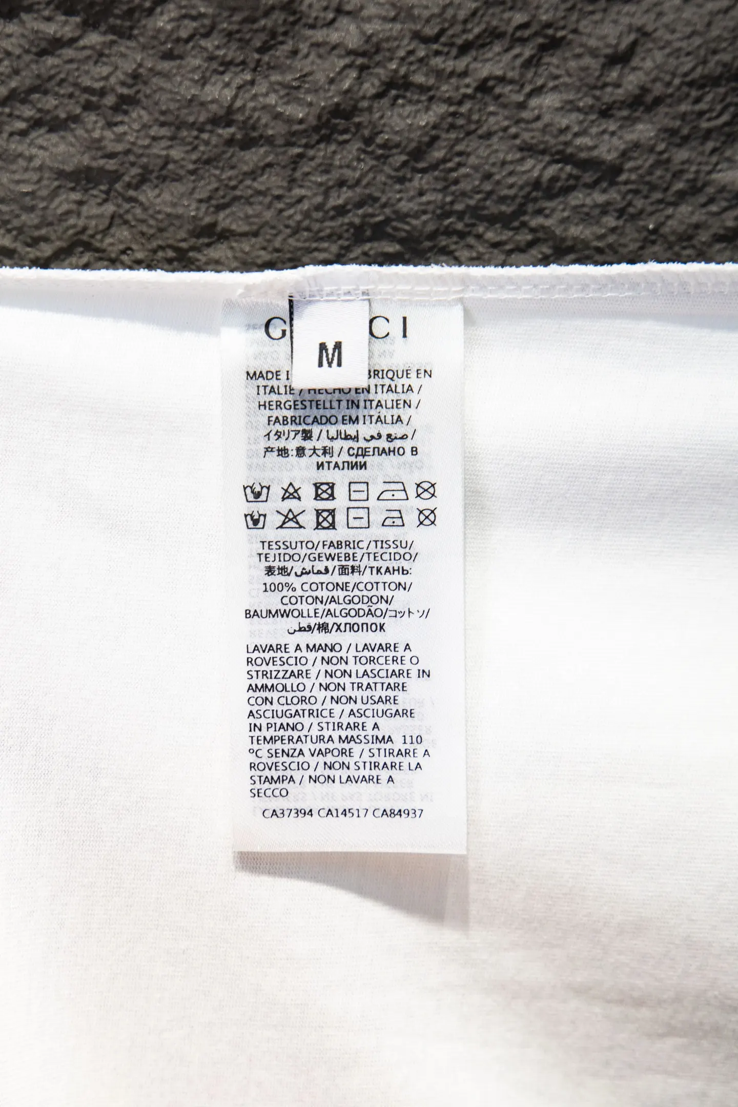 Rhinestone-Embellished GG Monogram Oversized T-Shirt D13015059 — view 9