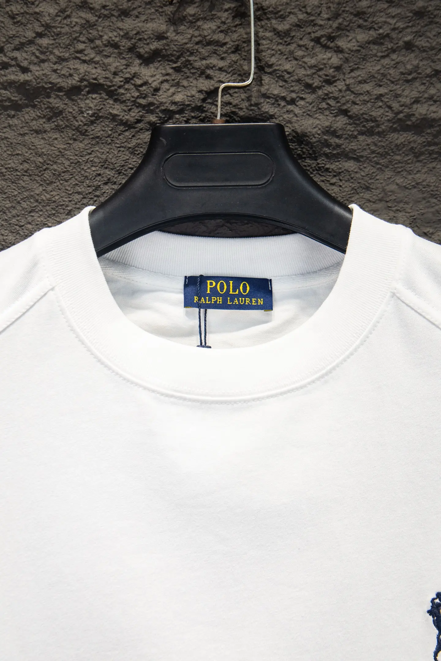 Embroidered Paneled Cotton T-Shirt D12515057 — view 3