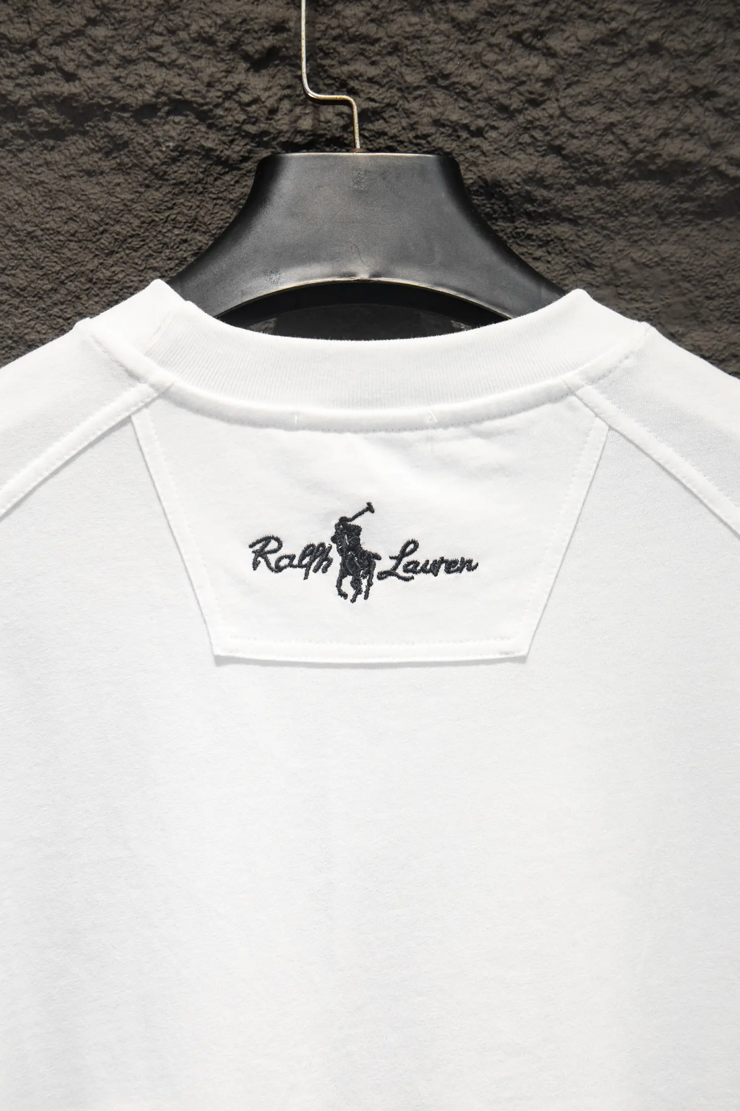 Embroidered Paneled Cotton T-Shirt D12515057 — view 6