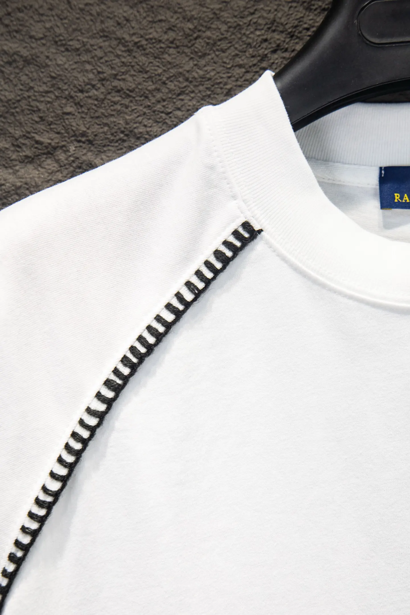 Embroidered Oversized Cotton T-Shirt D12515055 — view 4