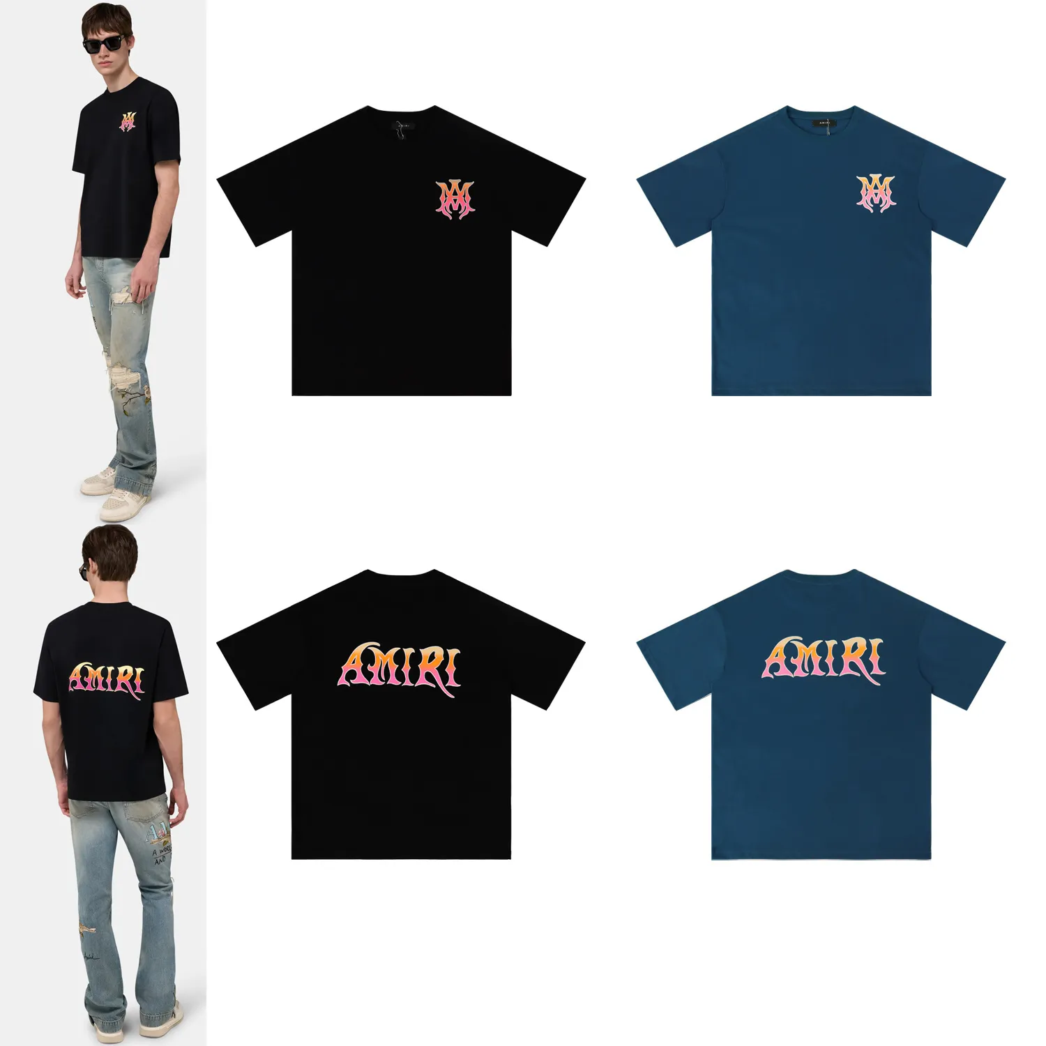 Logo Print Cotton-Jersey T-Shirt D8011738 — view 4