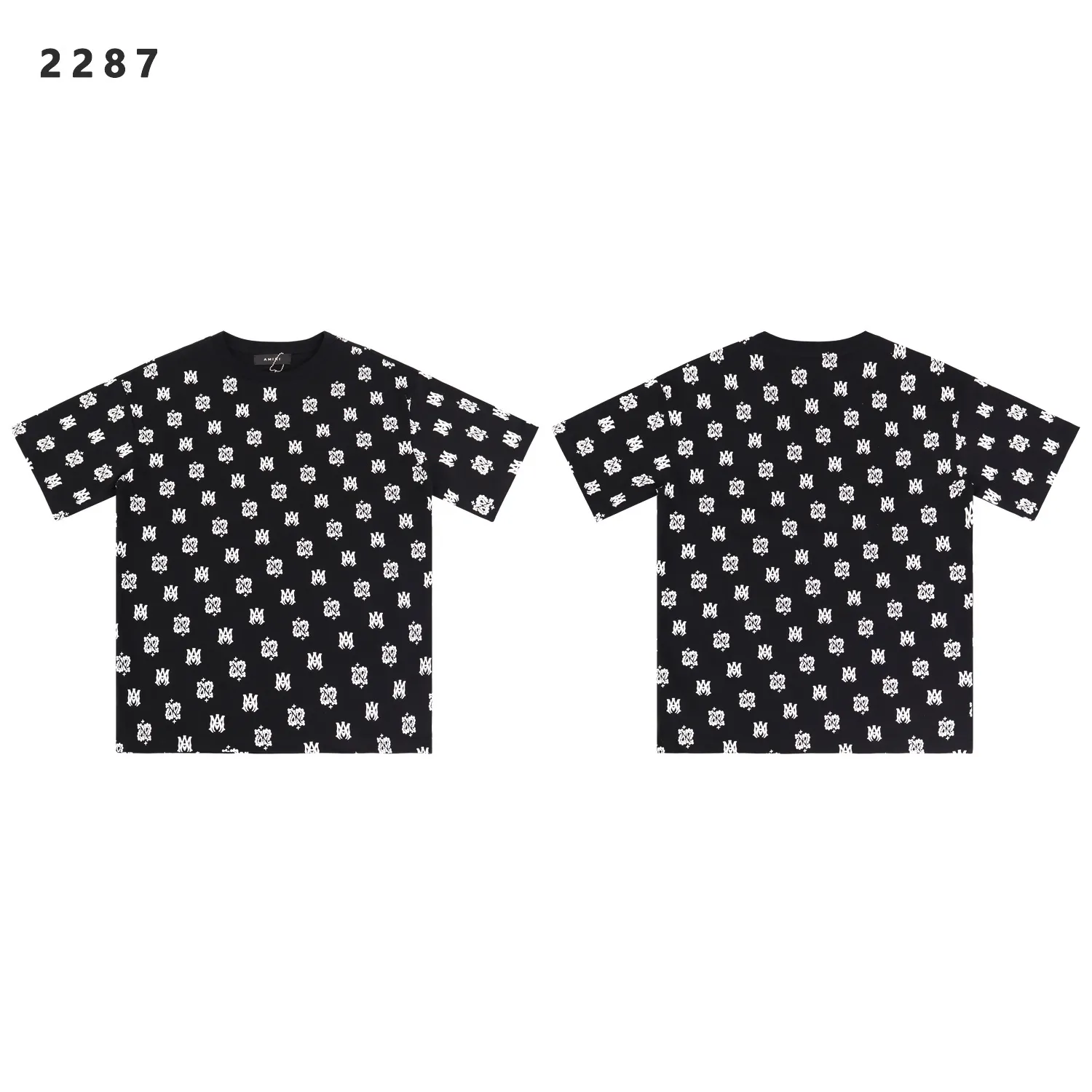 MA Quad Flames Monogram Oversized T-Shirt D8511790 — view 2