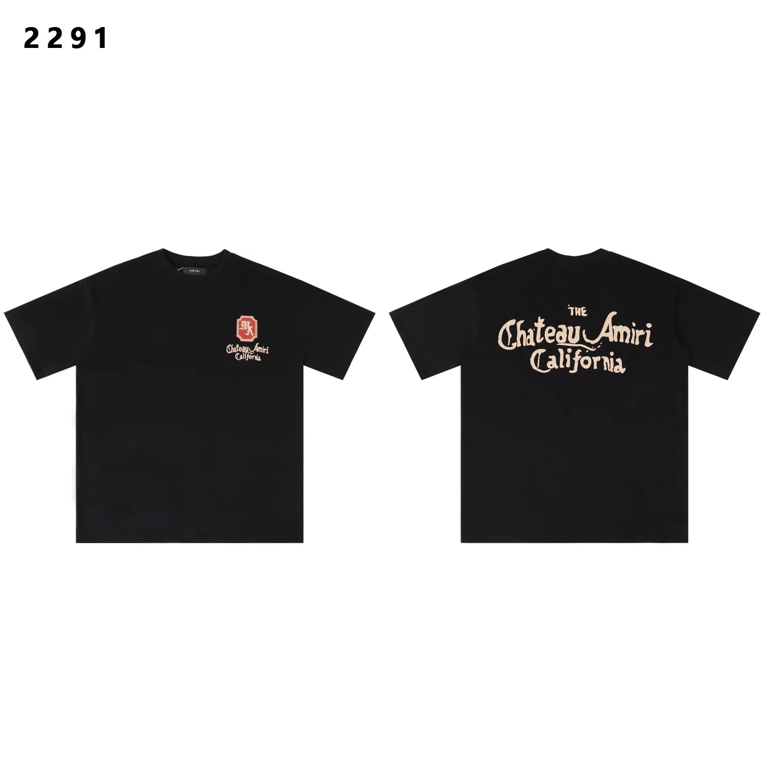 Chateau Logo-Print Cotton T-Shirt D8011755 — view 3