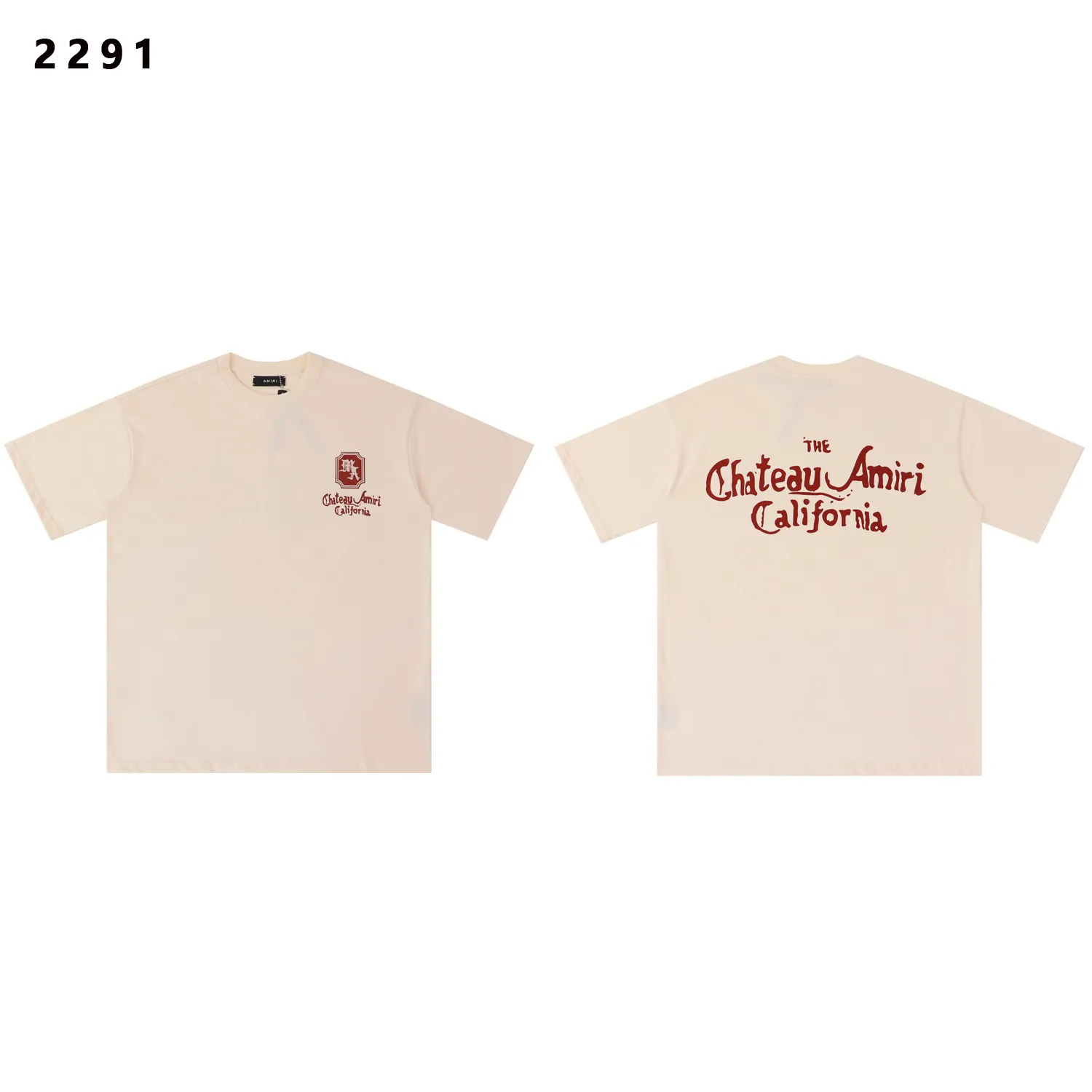 Chateau Logo-Print Cotton T-Shirt D8011755 — view 4