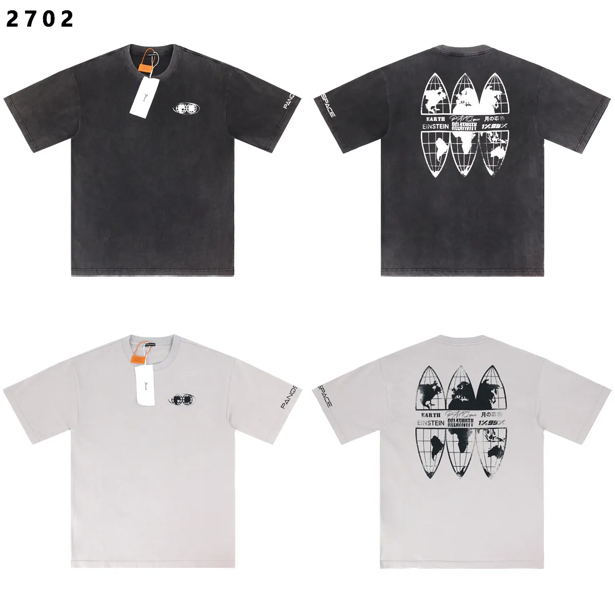 Washed Graphic Print Cotton T-Shirt D8511792