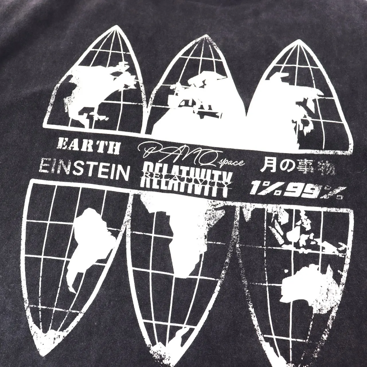 Washed Graphic Print Cotton T-Shirt D8511792 — view 5