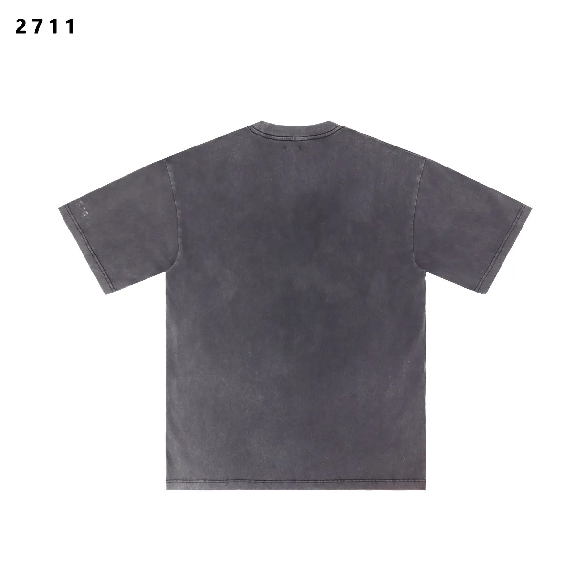 Washed Graphic Print Cotton T-Shirt D8511798 — view 2