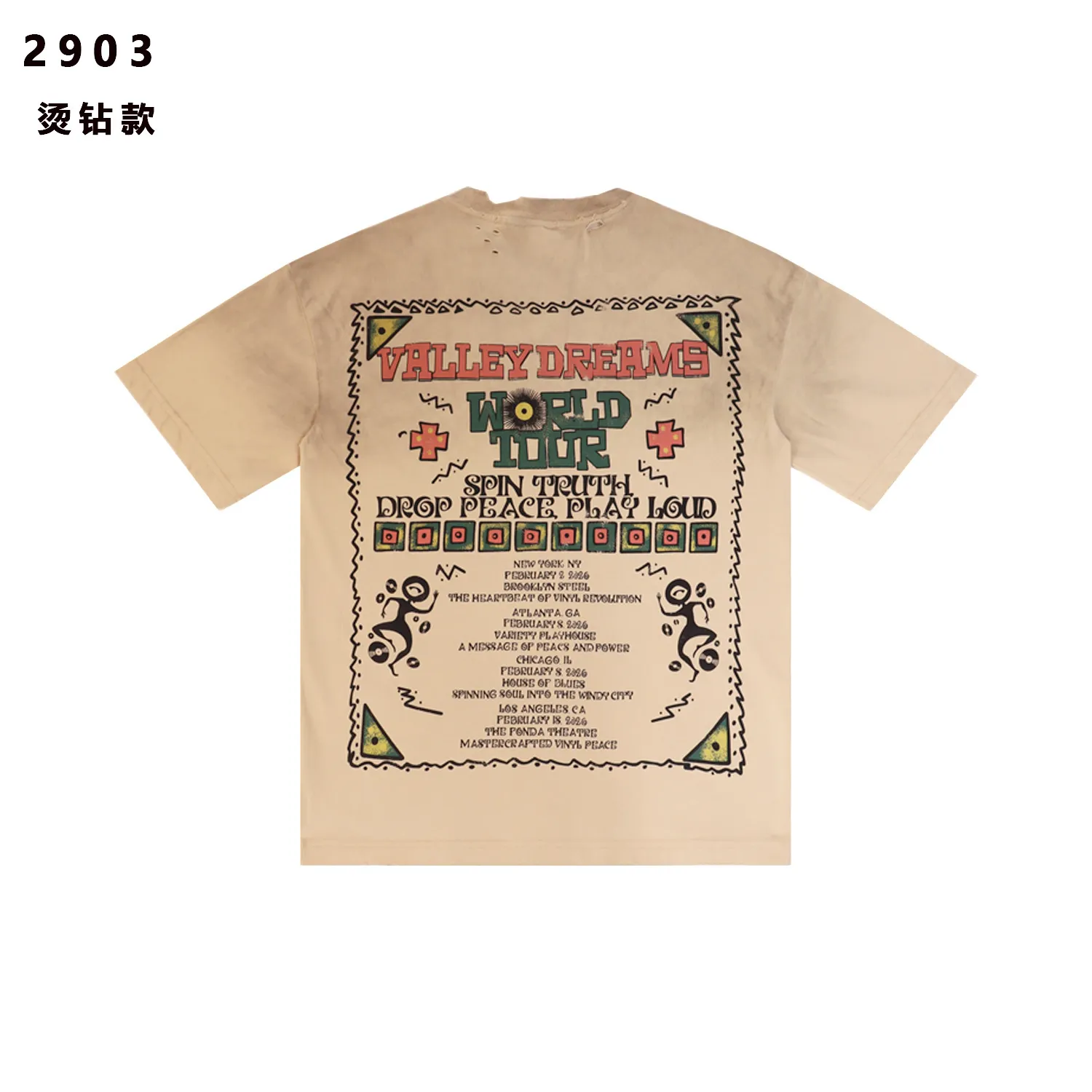 Valley Dreams Rhinestone Graphic T-Shirt D9511824 — view 6