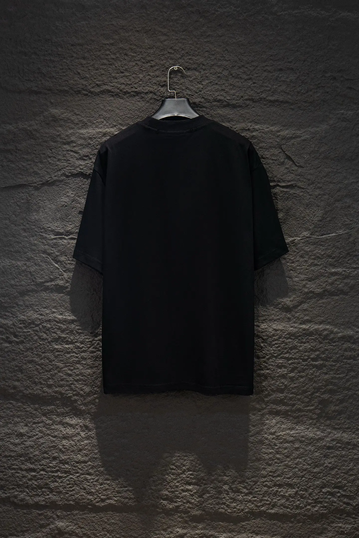 Embellished Logo Oversized Cotton T-Shirt D12515054 — view 2