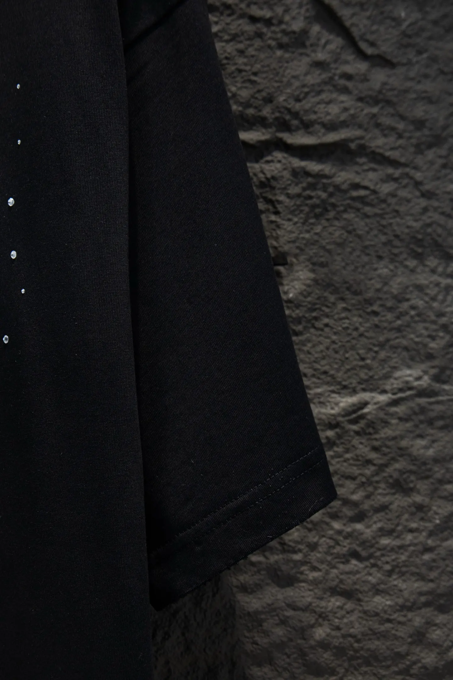 Embellished Logo Oversized Cotton T-Shirt D12515054 — view 7