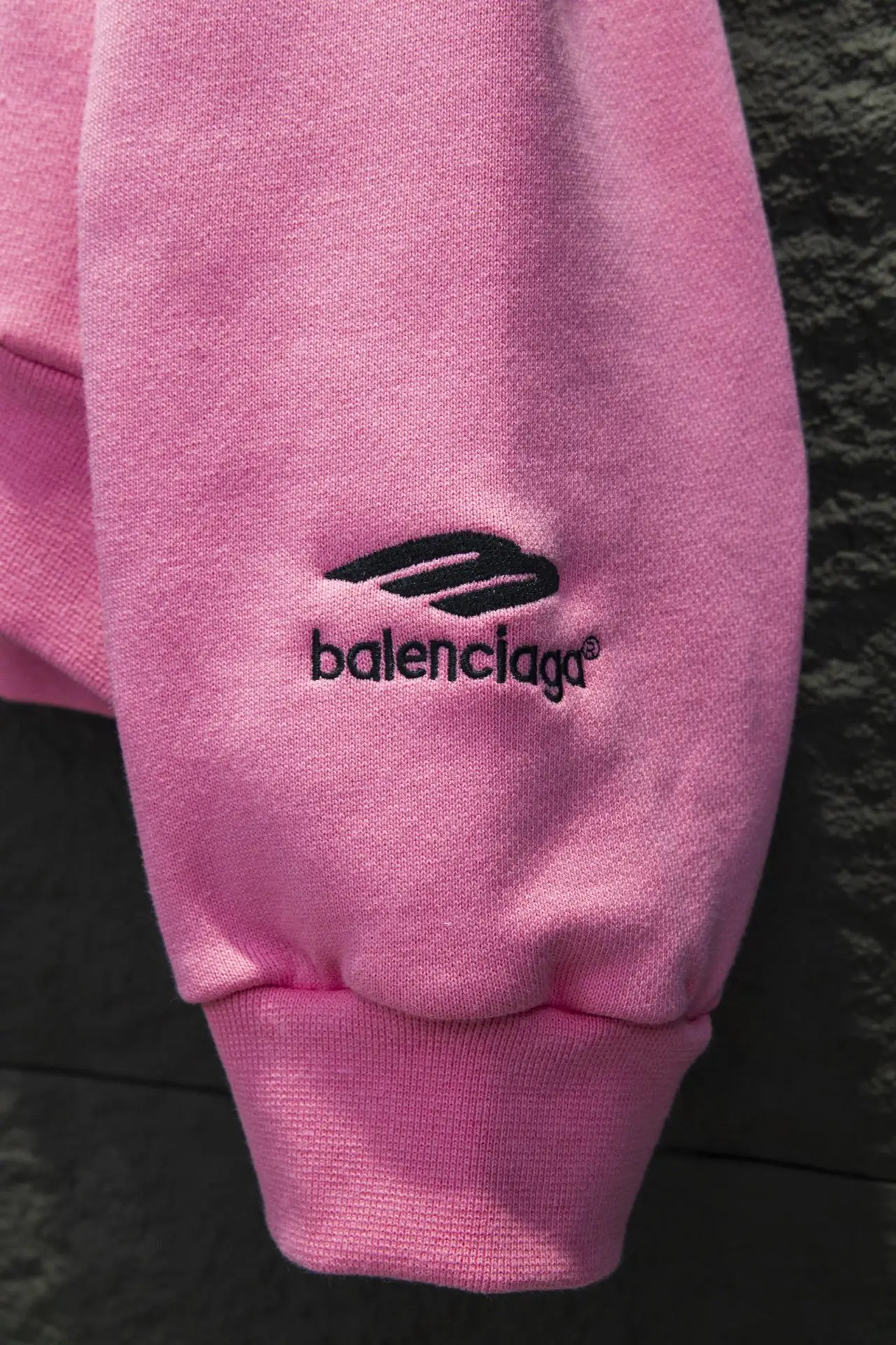 Logo-Embroidered Oversized Zip-Up Hoodie D21923008 — view 7