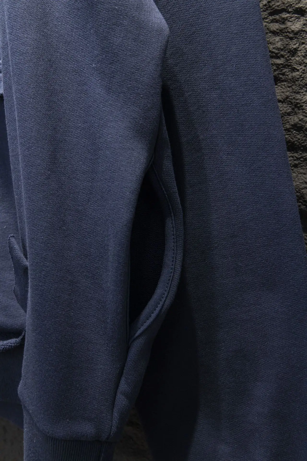 Tape Logo Distressed Oversized Hoodie D19523004 — view 6