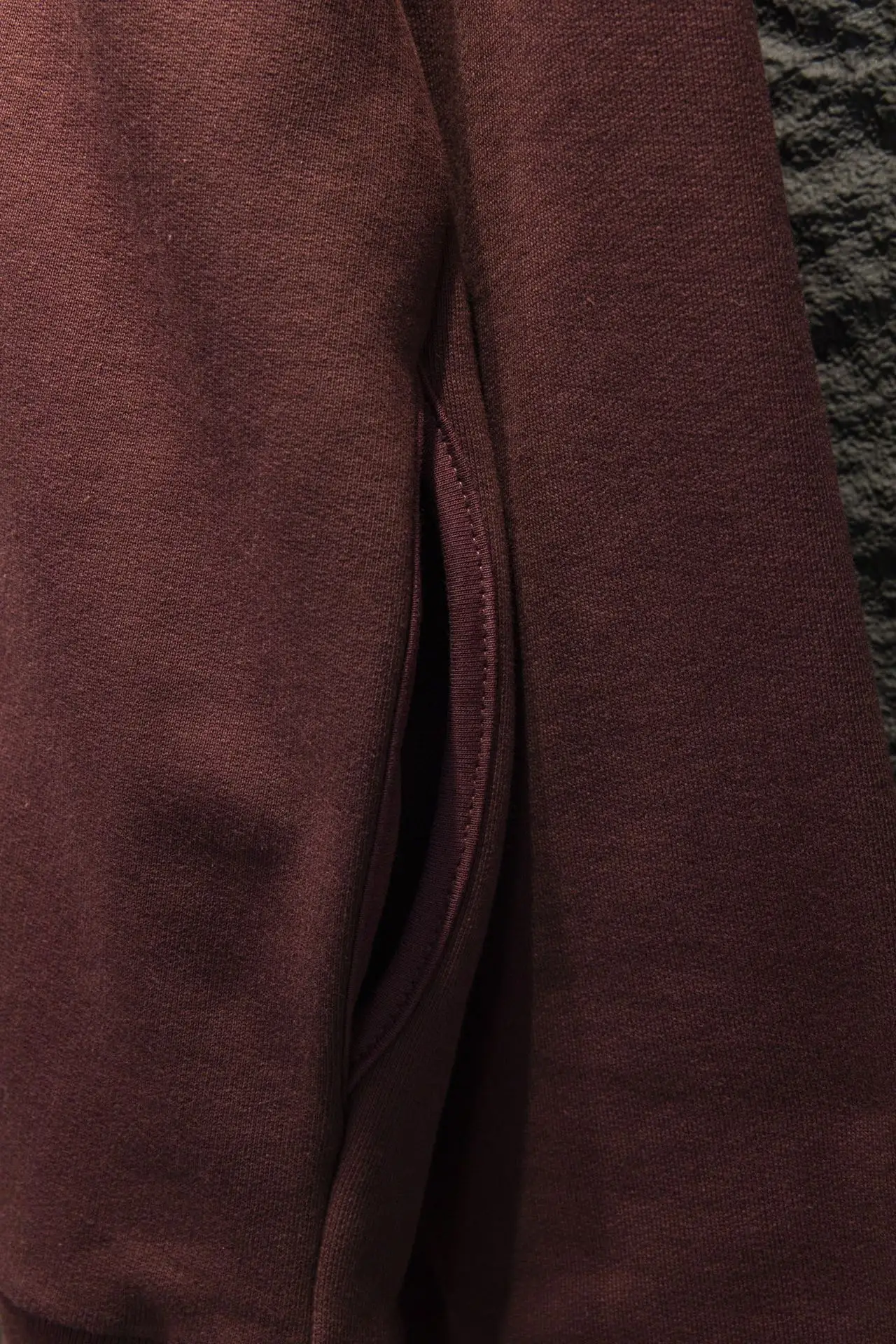 Tape Logo Distressed Oversized Hoodie D19523003 — view 7