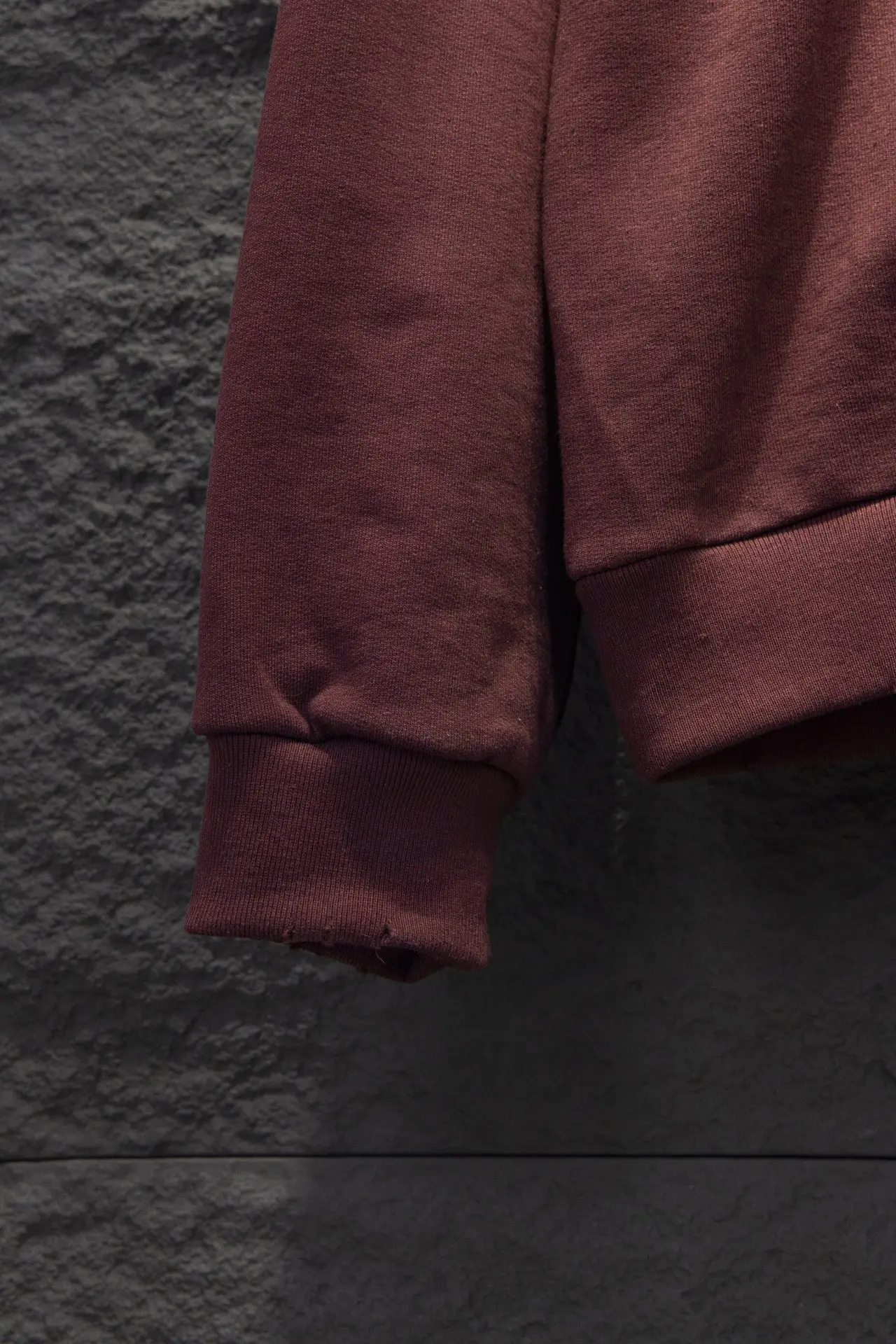 Tape Logo Distressed Oversized Hoodie D19523003 — view 8