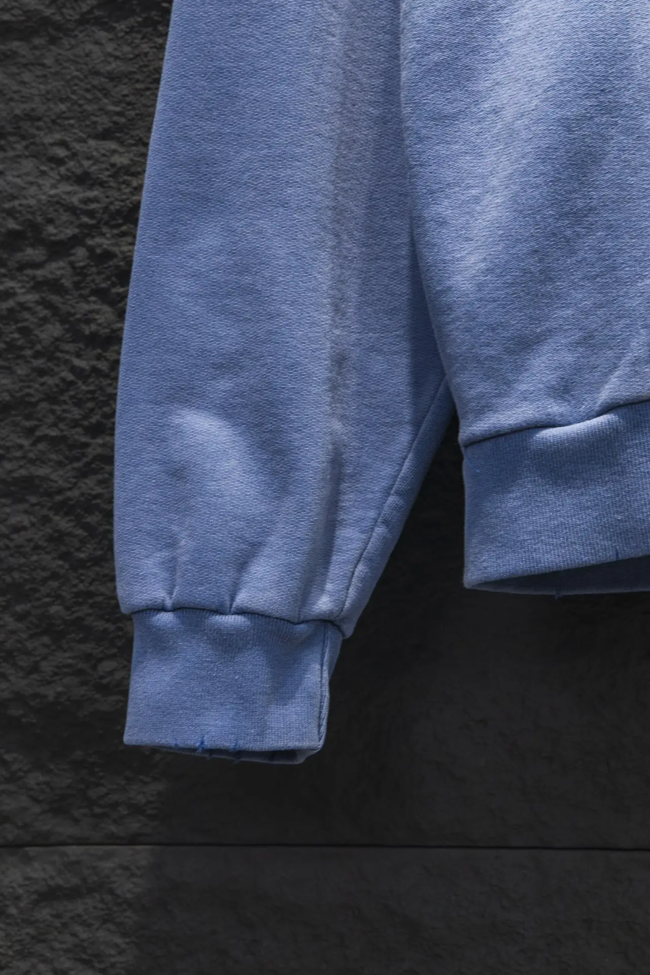 Tape Logo Distressed Oversized Hoodie D19523001 — view 8