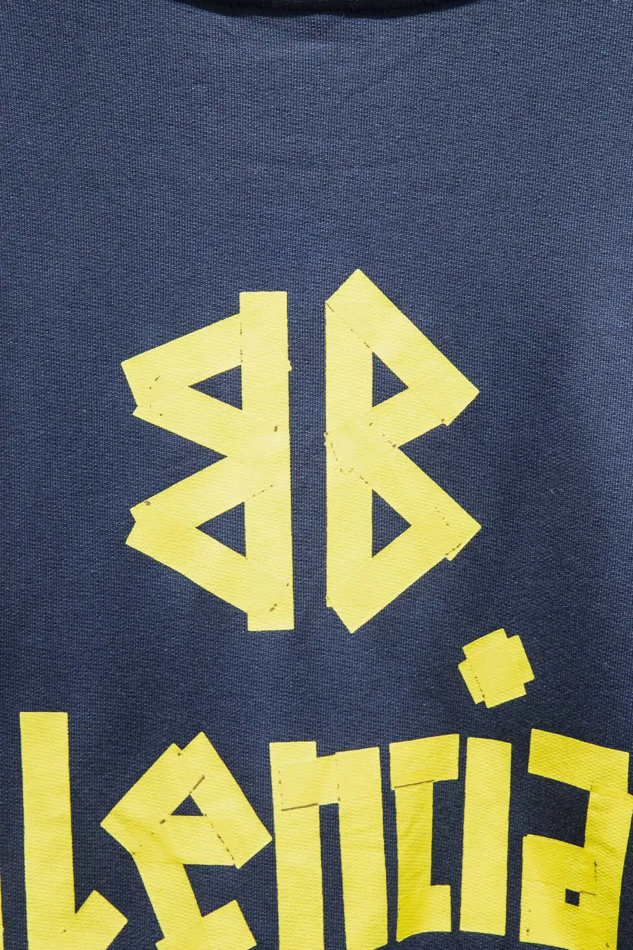 Tape Logo Distressed Oversized Sweatshirt D16522997 — view 7