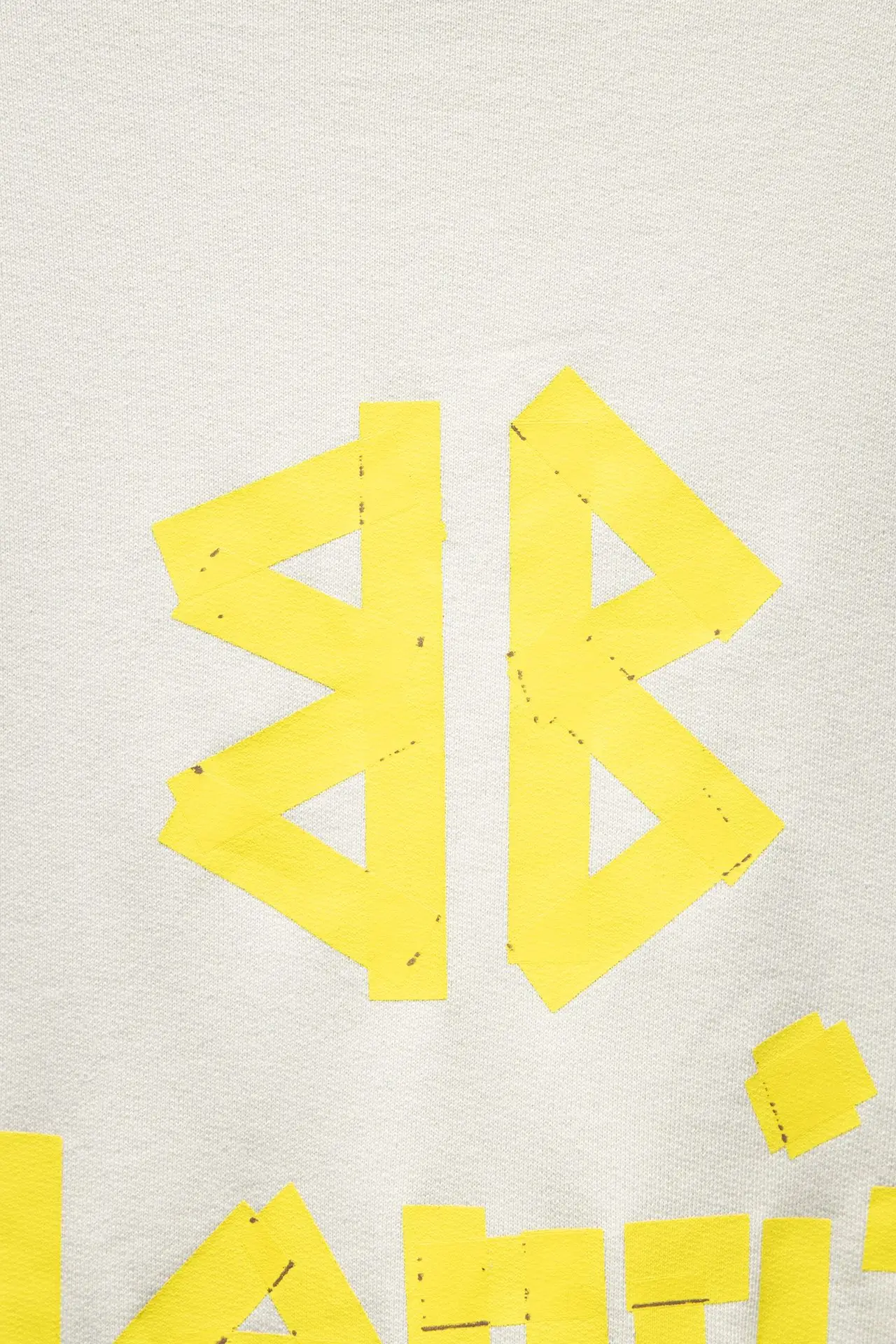 Logo Tape Distressed Crew-Neck Sweatshirt D16522999 — view 5
