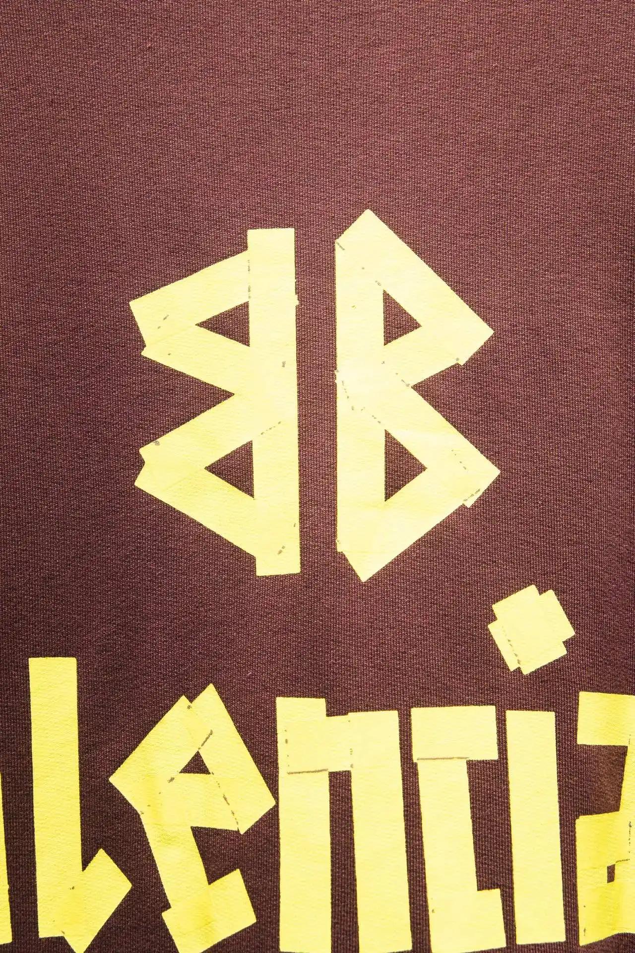Tape Logo Distressed Crew-Neck Sweatshirt D16522998 — view 6