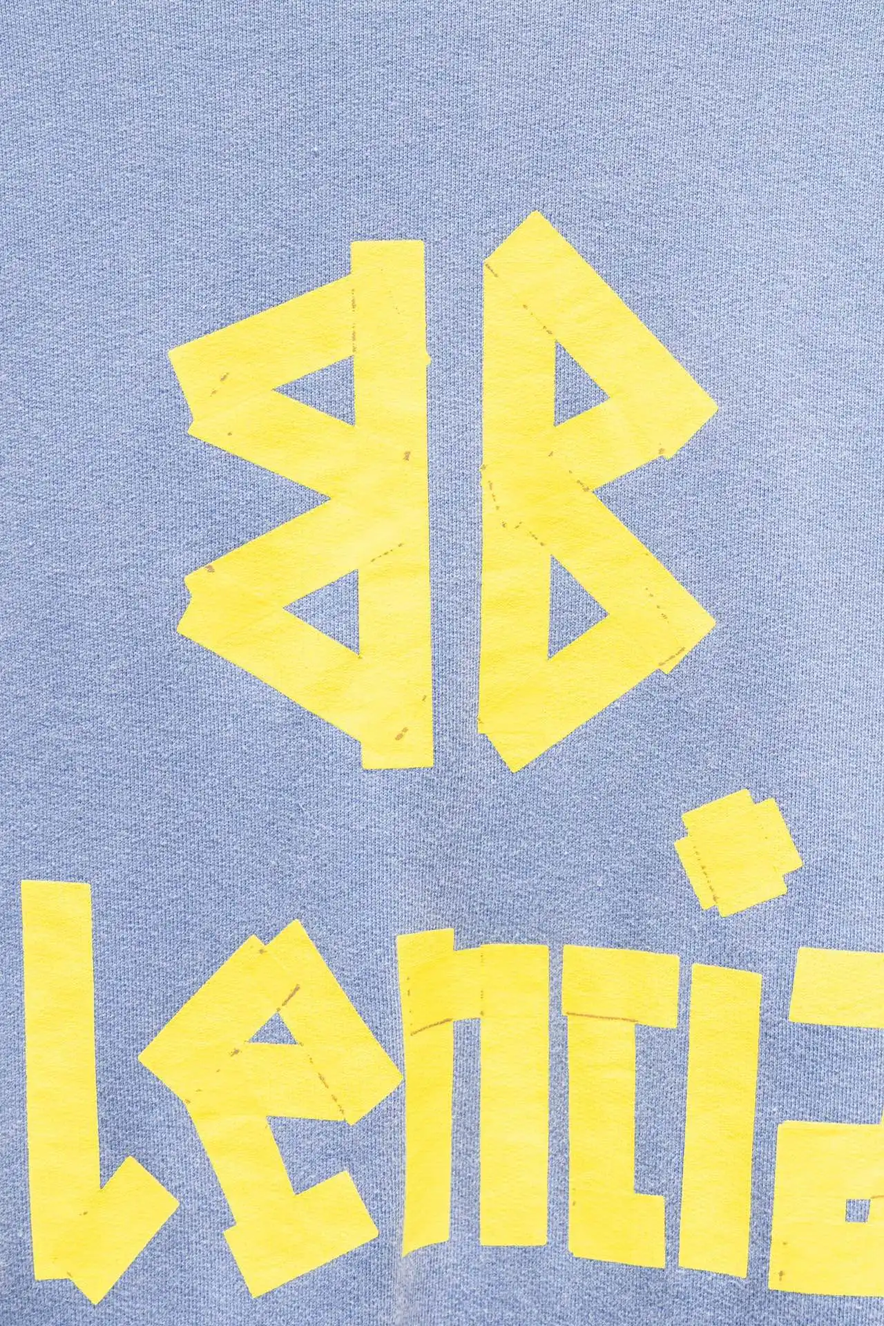 Tape Logo Distressed Oversized Sweatshirt D16522995 — view 6