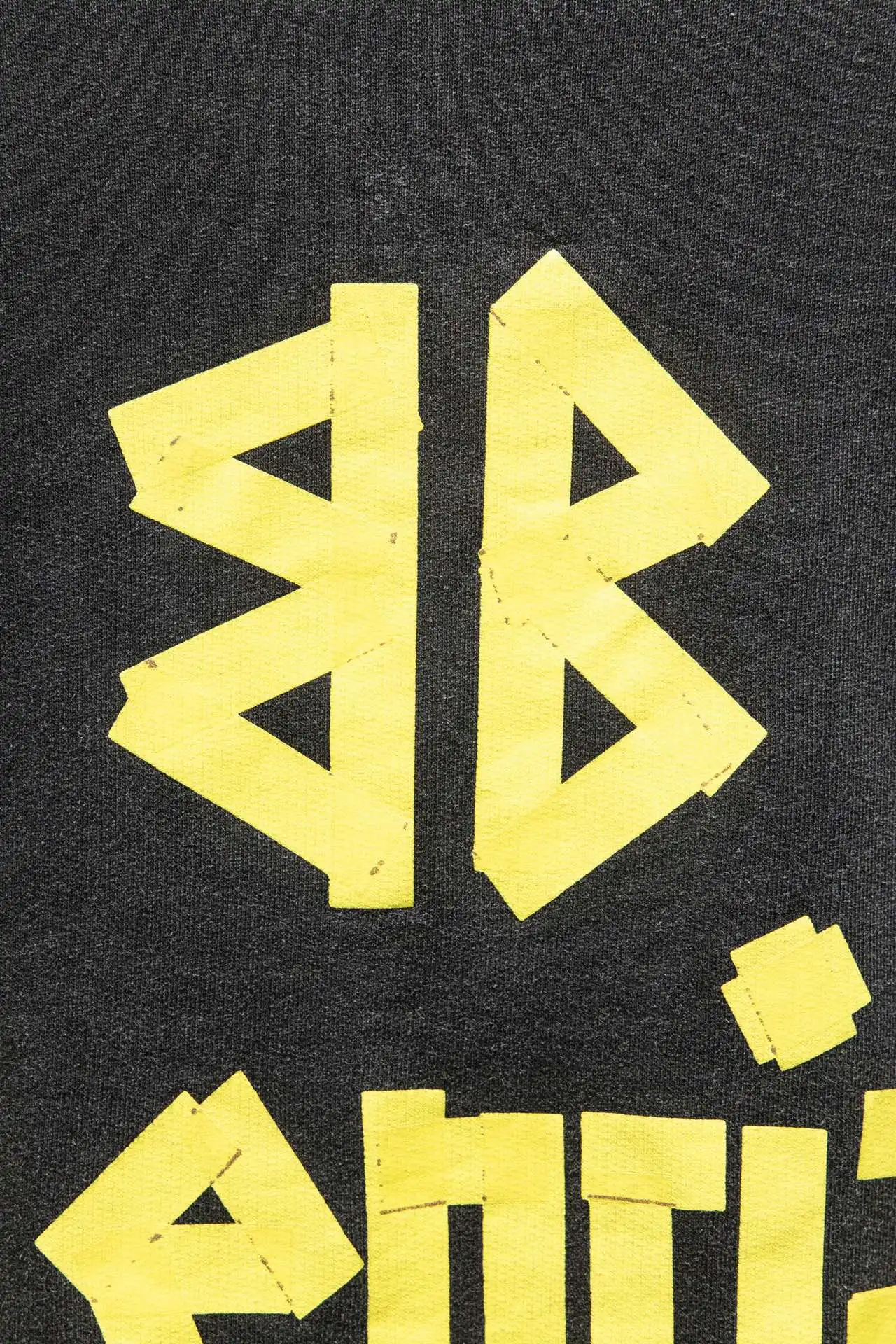 Tape Logo Distressed Oversized Sweatshirt D16522994 — view 6