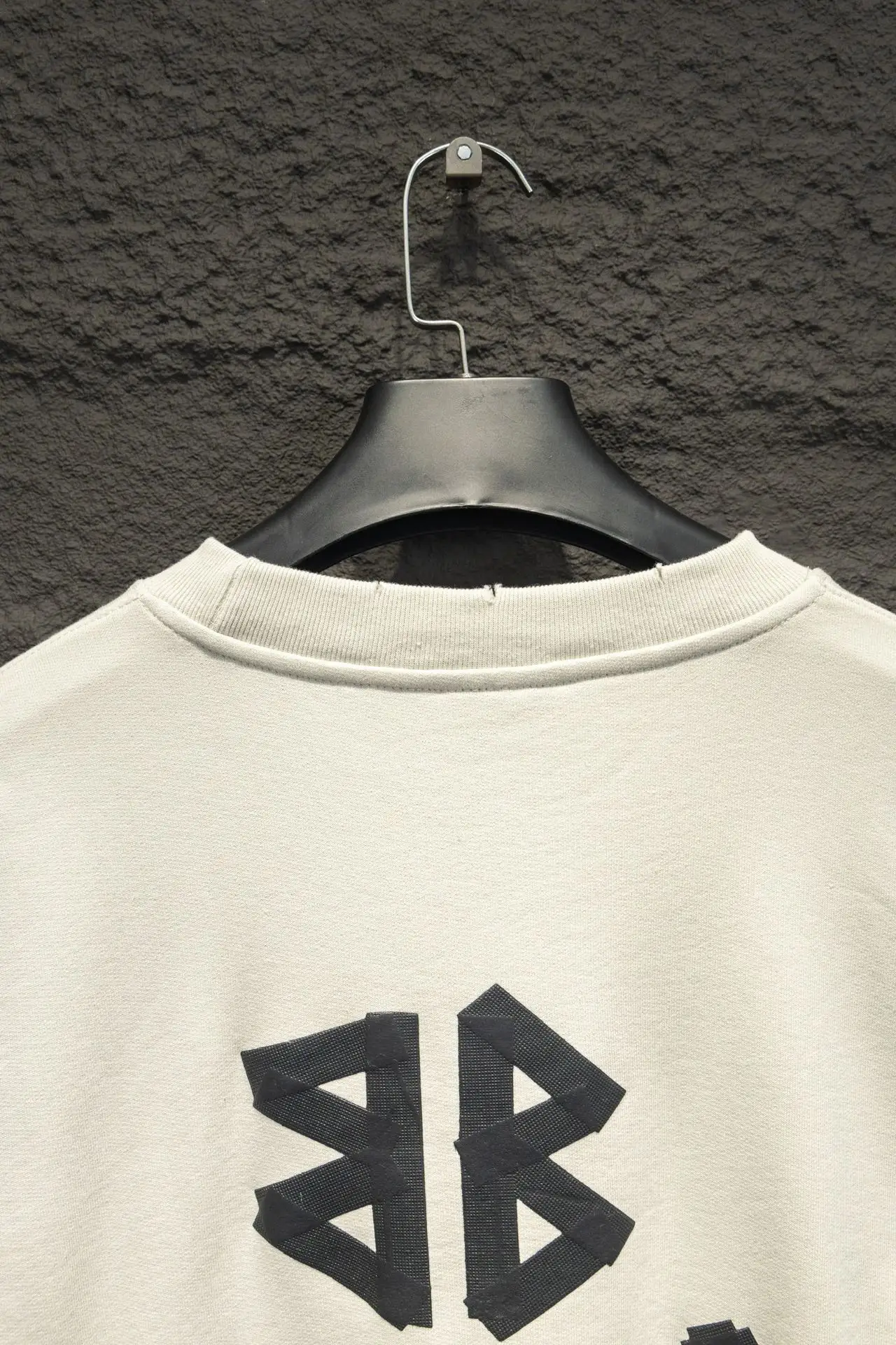 Logo-Print Distressed Cotton-Jersey Sweatshirt D15523011 — view 7