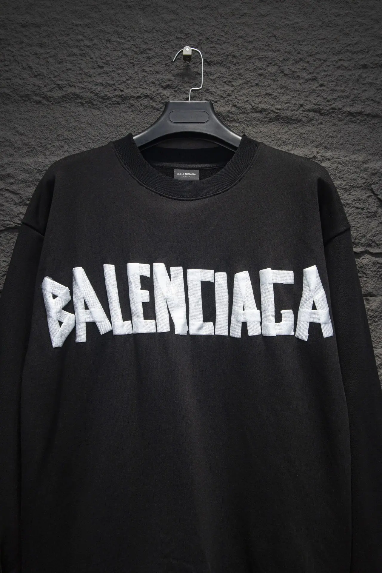 Logo-Appliqué Oversized Cotton Sweatshirt D15523010 — view 4