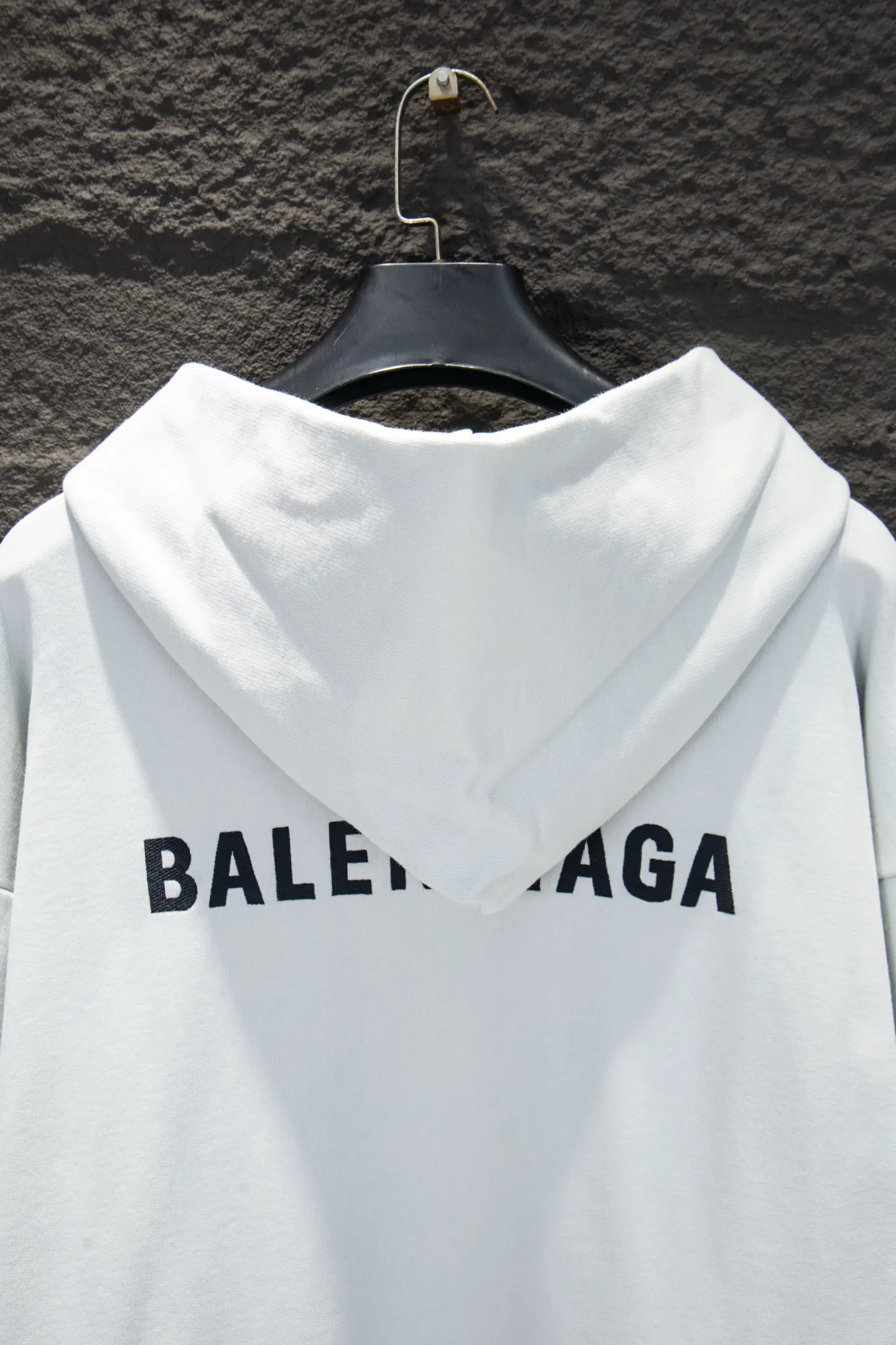 Logo Embroidered Oversized V-Neck Hoodie D18922988 — view 6