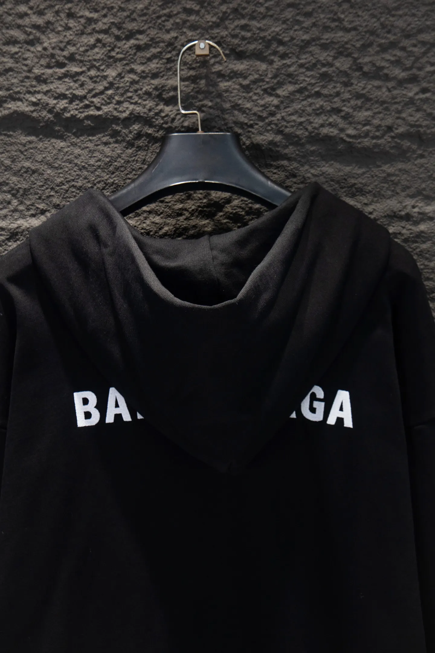 Logo Embroidered Oversized V-Neck Hoodie D18922989 — view 6