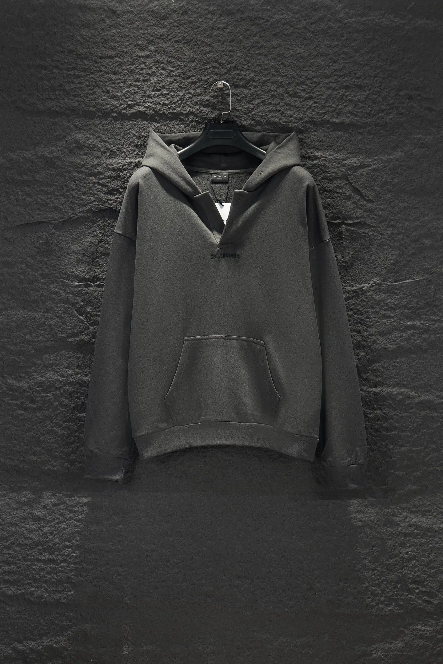 Oversized Embroidered Cotton-Jersey Hoodie D18922990