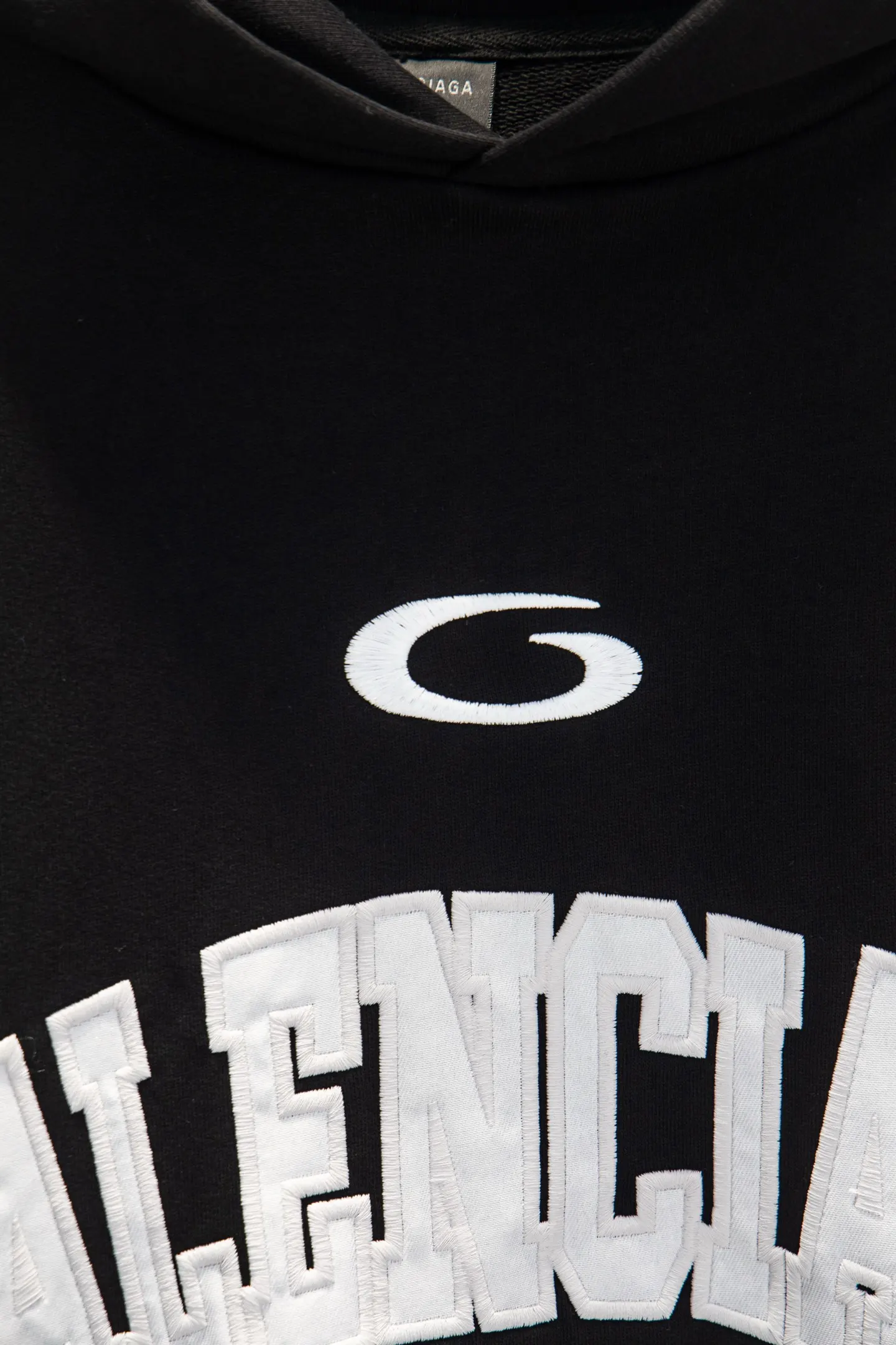 Oversized Jersey-Style Embroidered Hoodie D19522987 — view 6