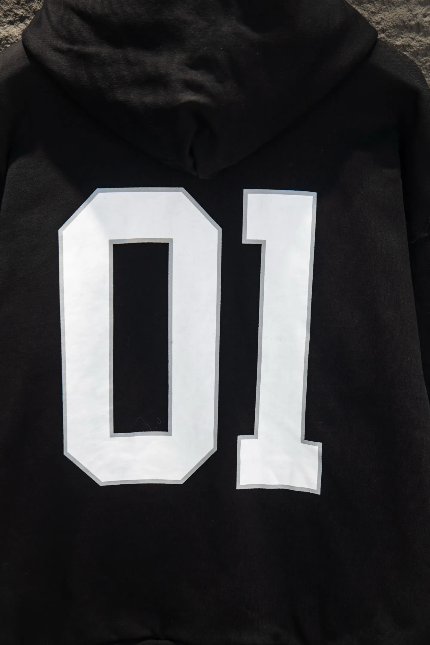 Oversized Jersey-Style Embroidered Hoodie D19522987 — view 7