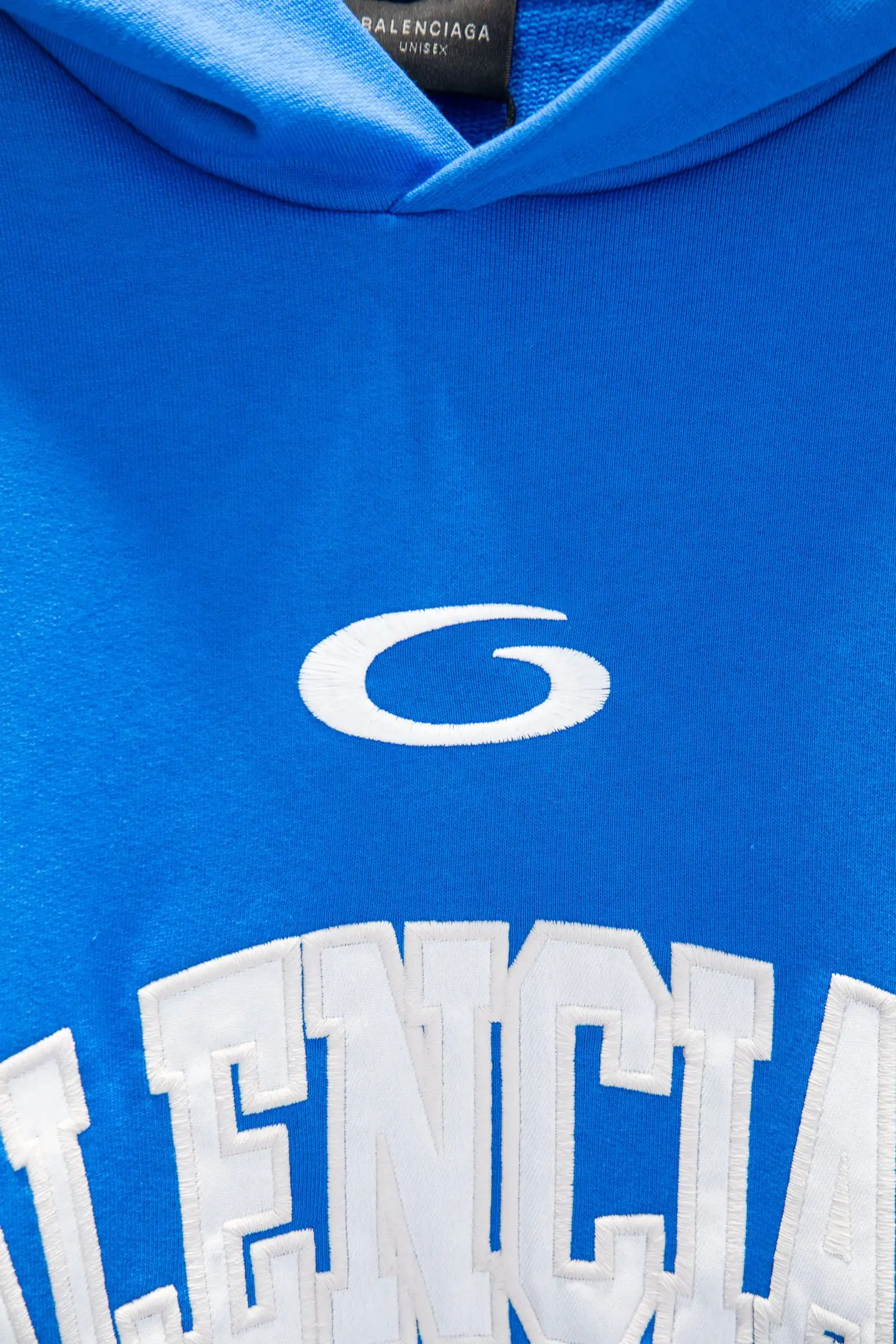Oversized Jersey-Style Embroidered Hoodie D19522985 — view 7