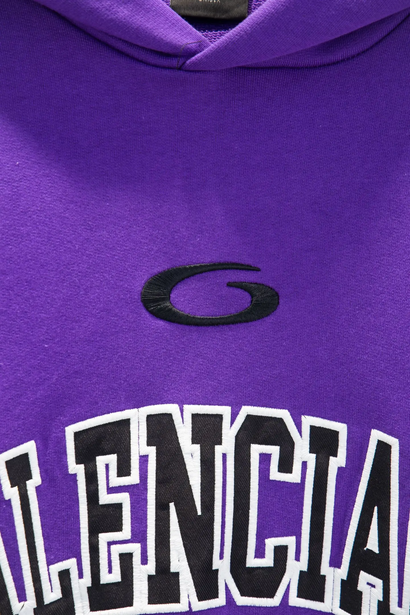 Oversized Jersey-Style Logo Hoodie D19522986 — view 4