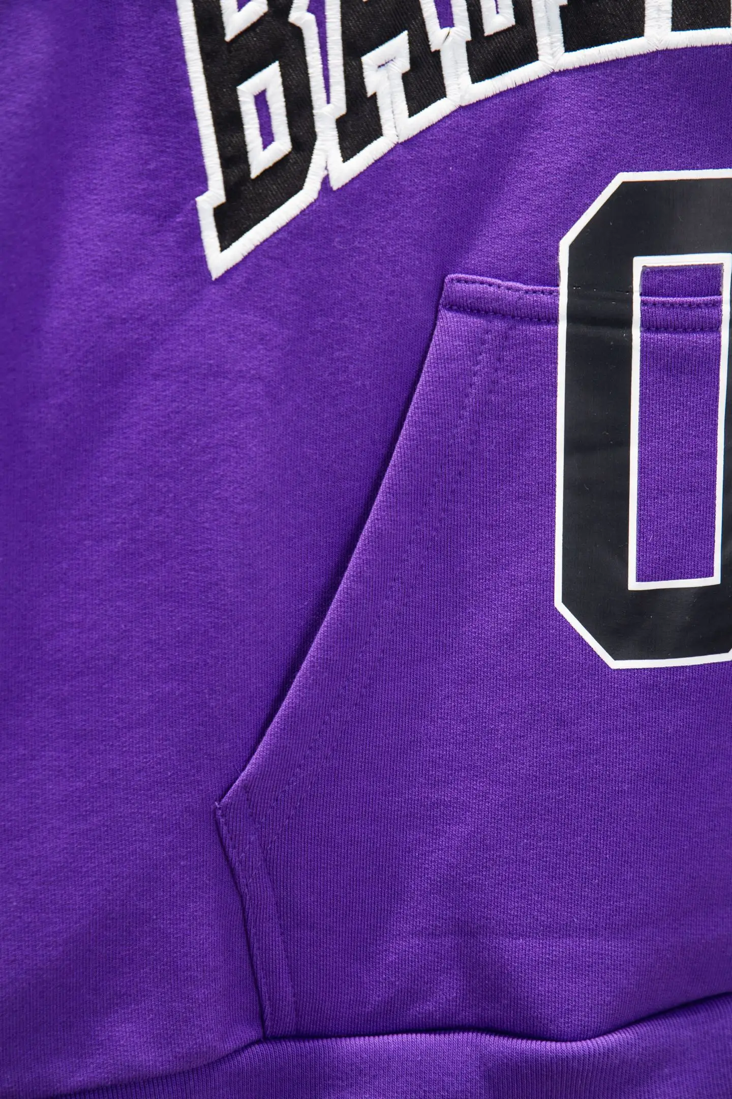 Oversized Jersey-Style Logo Hoodie D19522986 — view 7