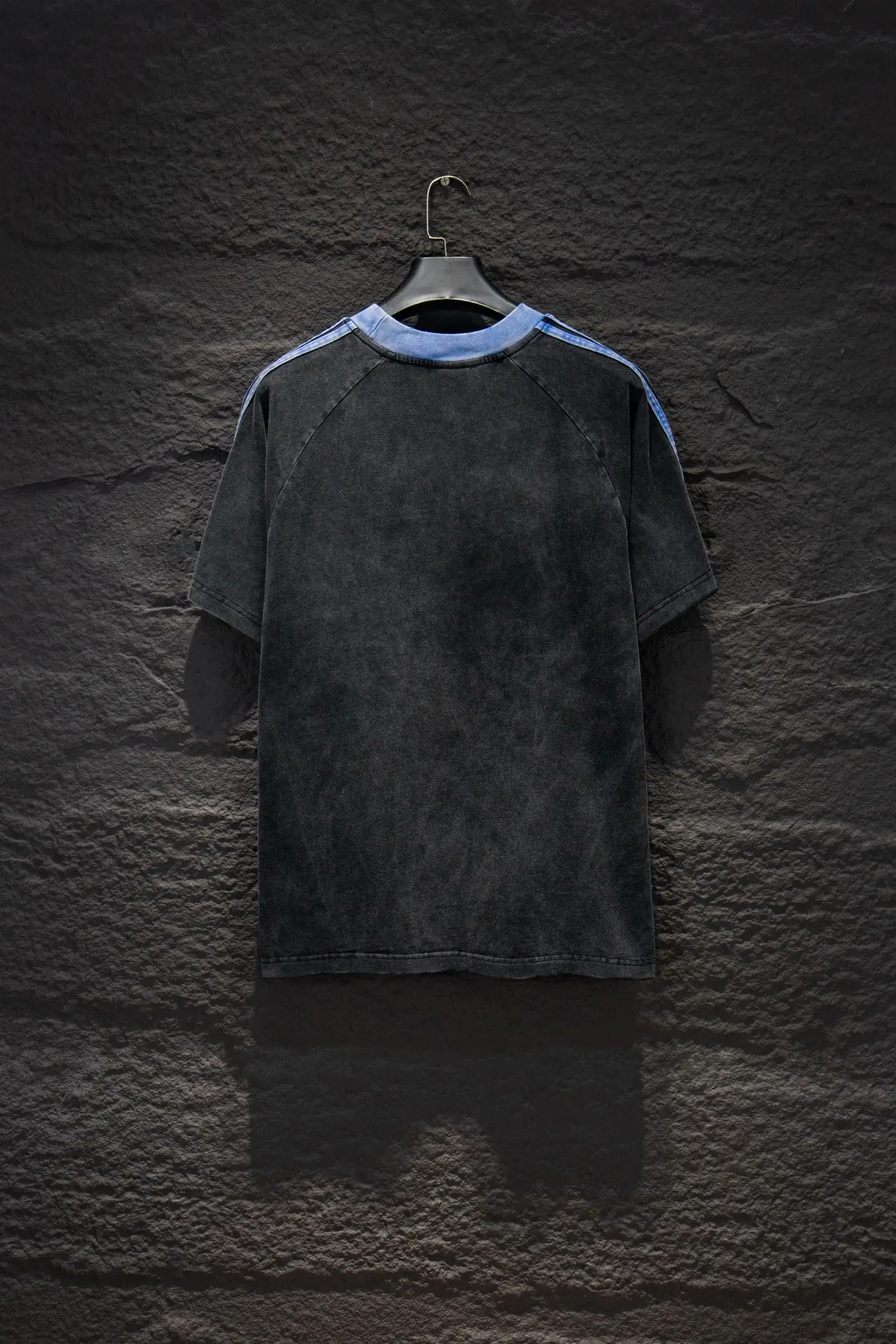 Logo-Embroidered Washed Cotton T-Shirt D13014987 — view 2