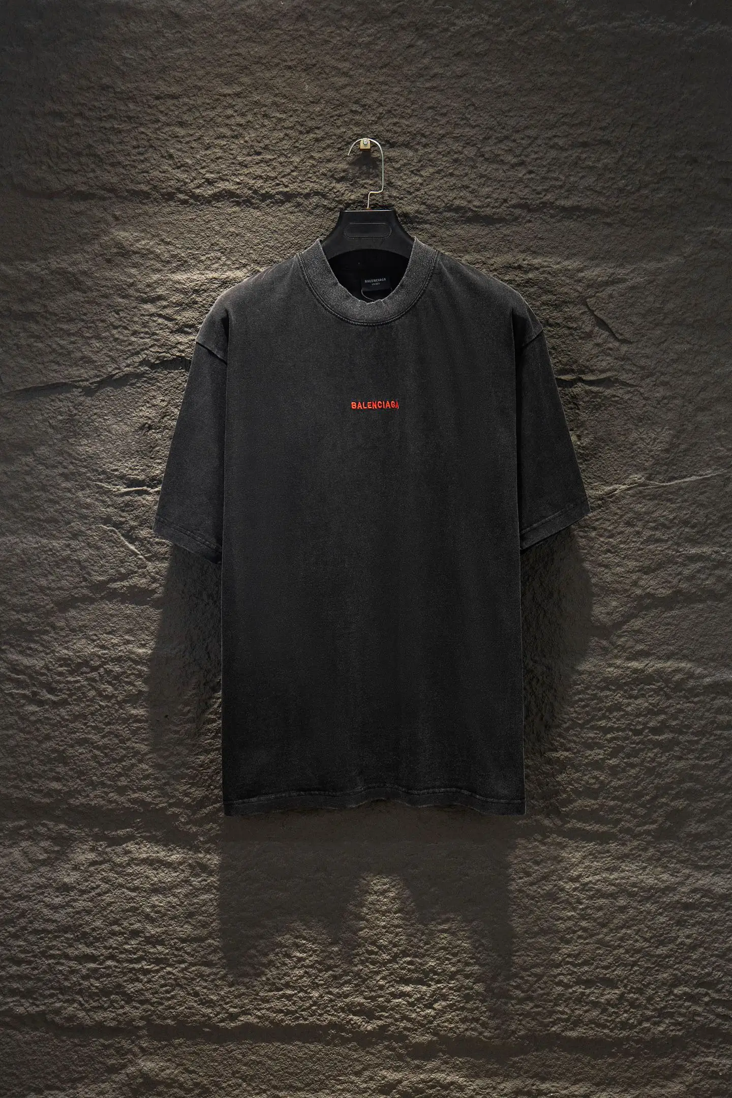 Logo-Embroidered Oversized Washed Cotton T-Shirt D12514986