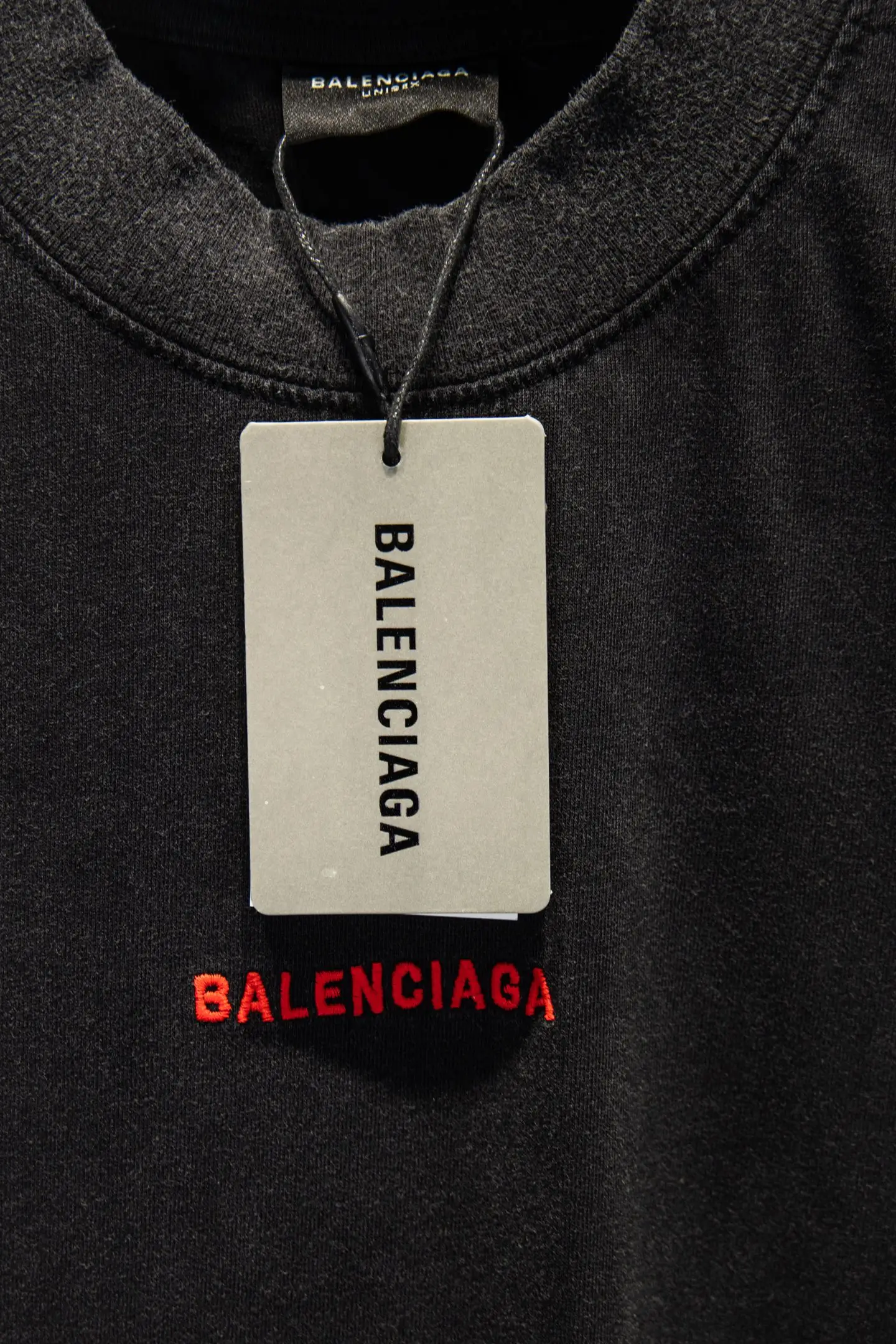 Logo-Embroidered Oversized Washed Cotton T-Shirt D12514986 — view 8