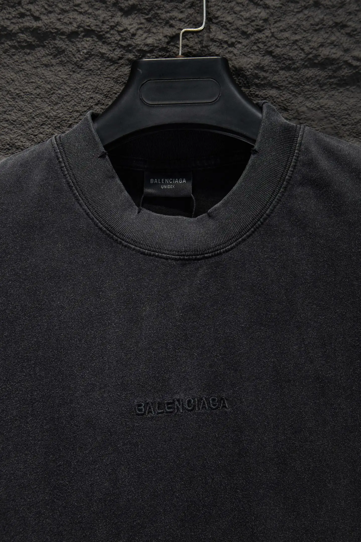 Oversized Distressed Logo-Embroidered T-Shirt D13514983 — view 3