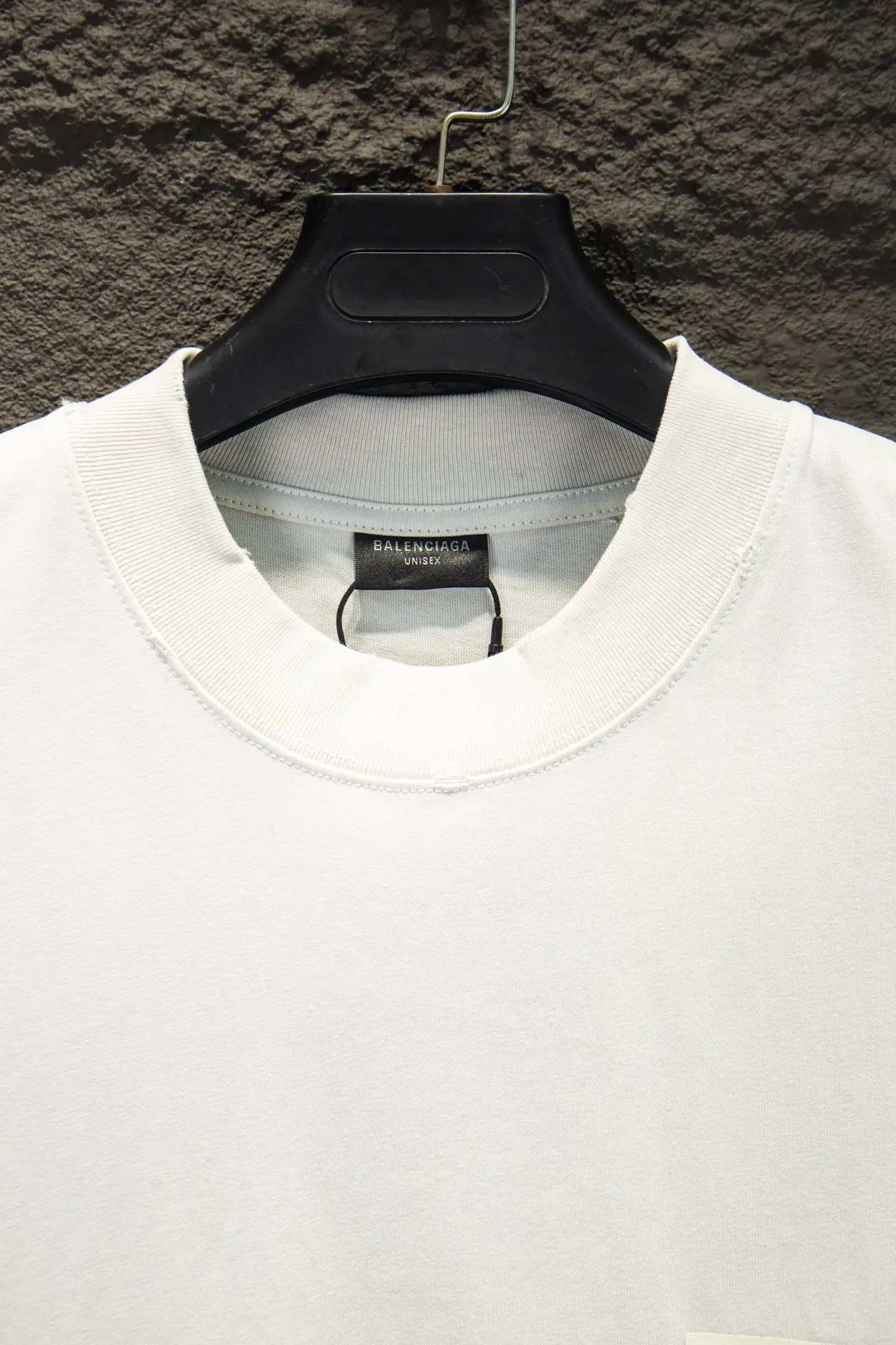 Oversized Distressed Logo-Print Cotton T-Shirt D13014980 — view 3