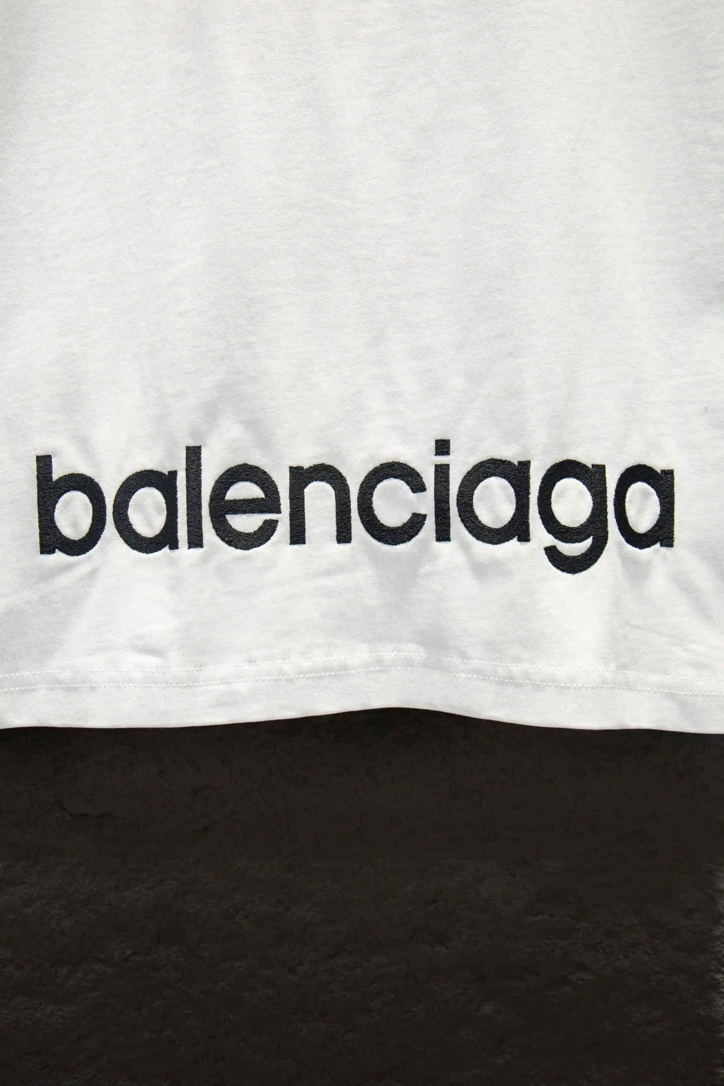 Logo-Embroidered Oversized Cotton T-Shirt D12514973 — view 5