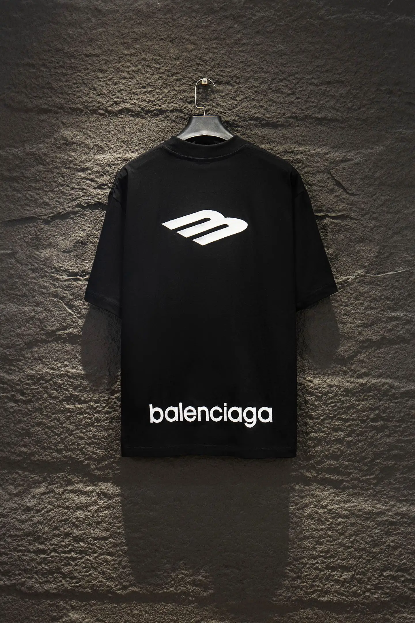 Embroidered Logo Oversized Cotton T-Shirt D12514972 — view 2