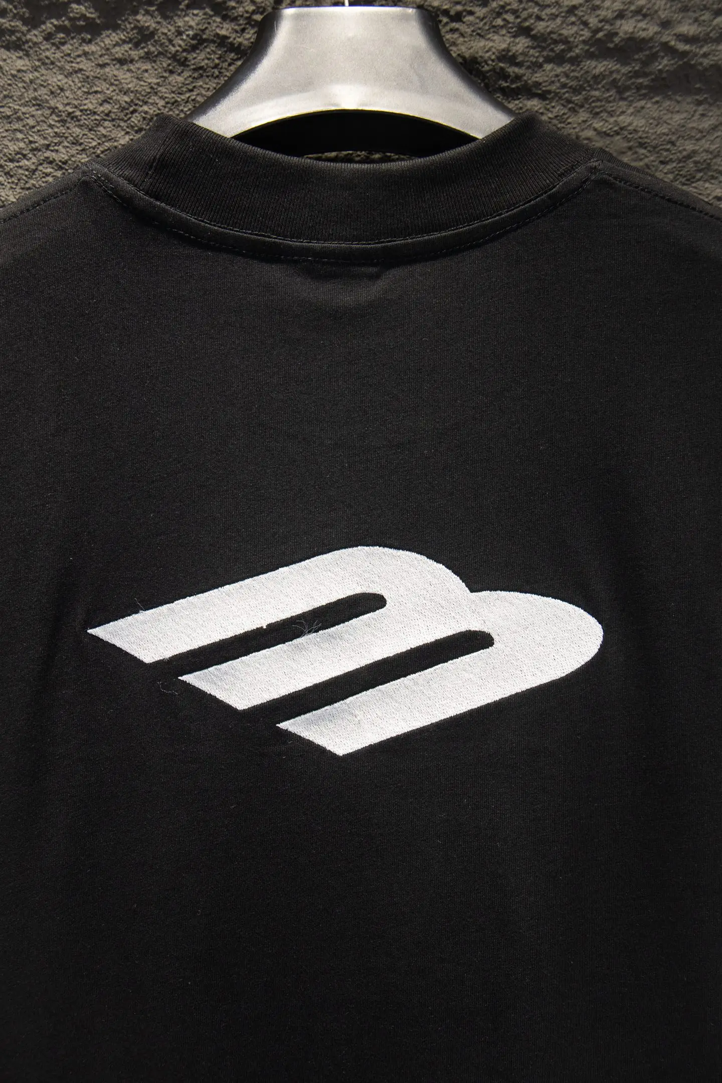 Embroidered Logo Oversized Cotton T-Shirt D12514972 — view 4