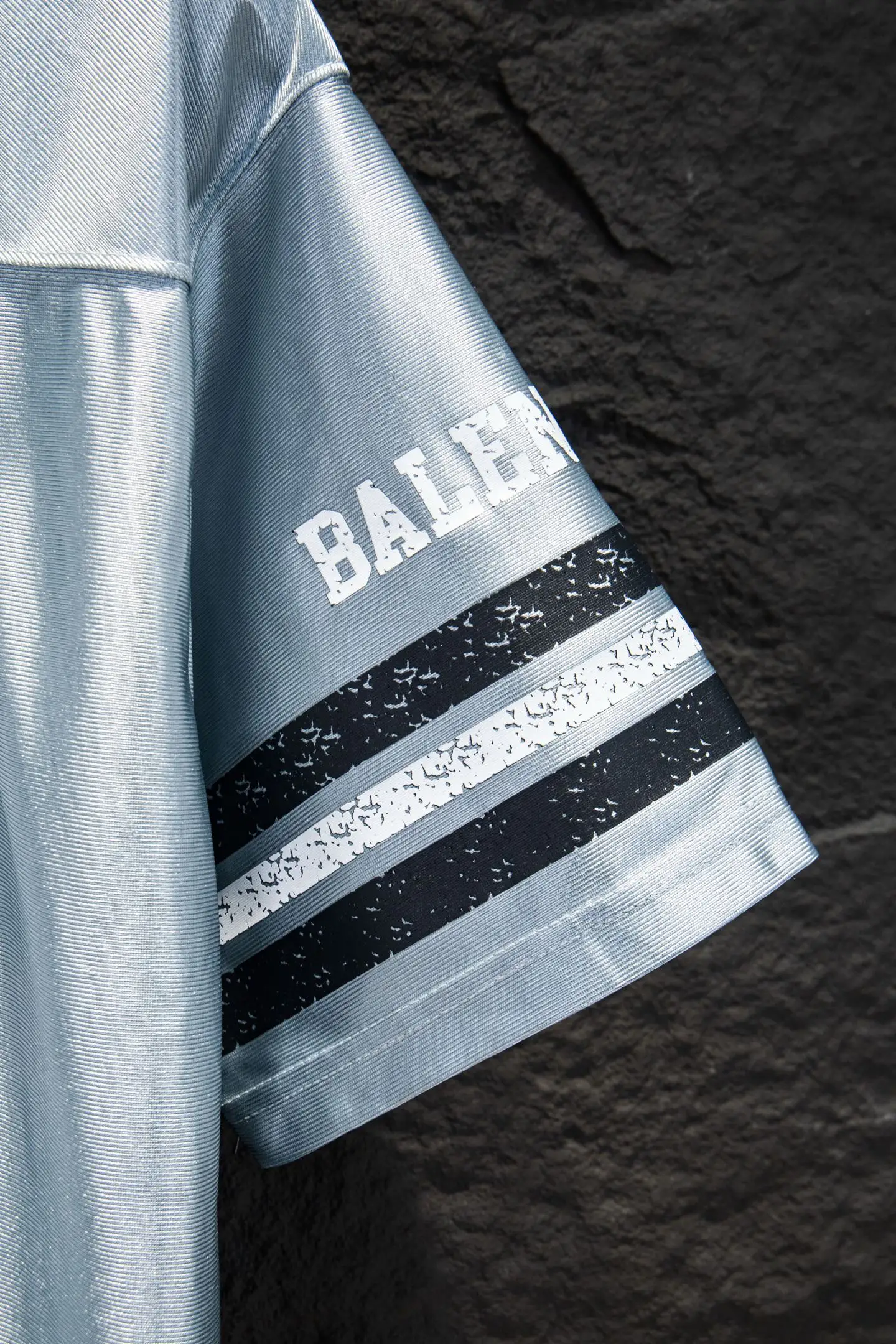 Oversized Logo-Print Mesh Jersey D13514970 — view 4