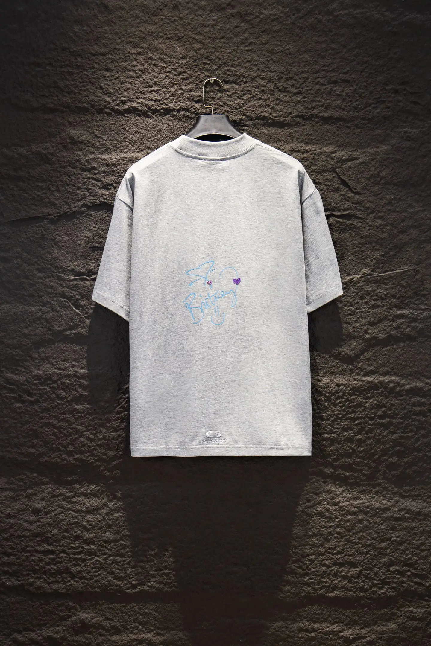 Britney Graphic Print Oversized T-Shirt D12914968 — view 2