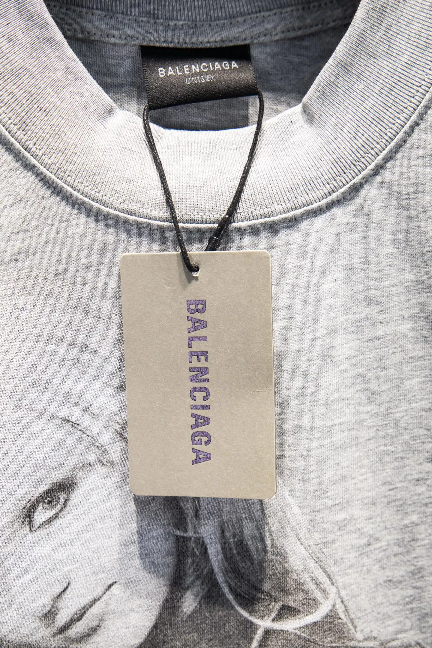 Britney Graphic Print Oversized T-Shirt D12914968 — view 8