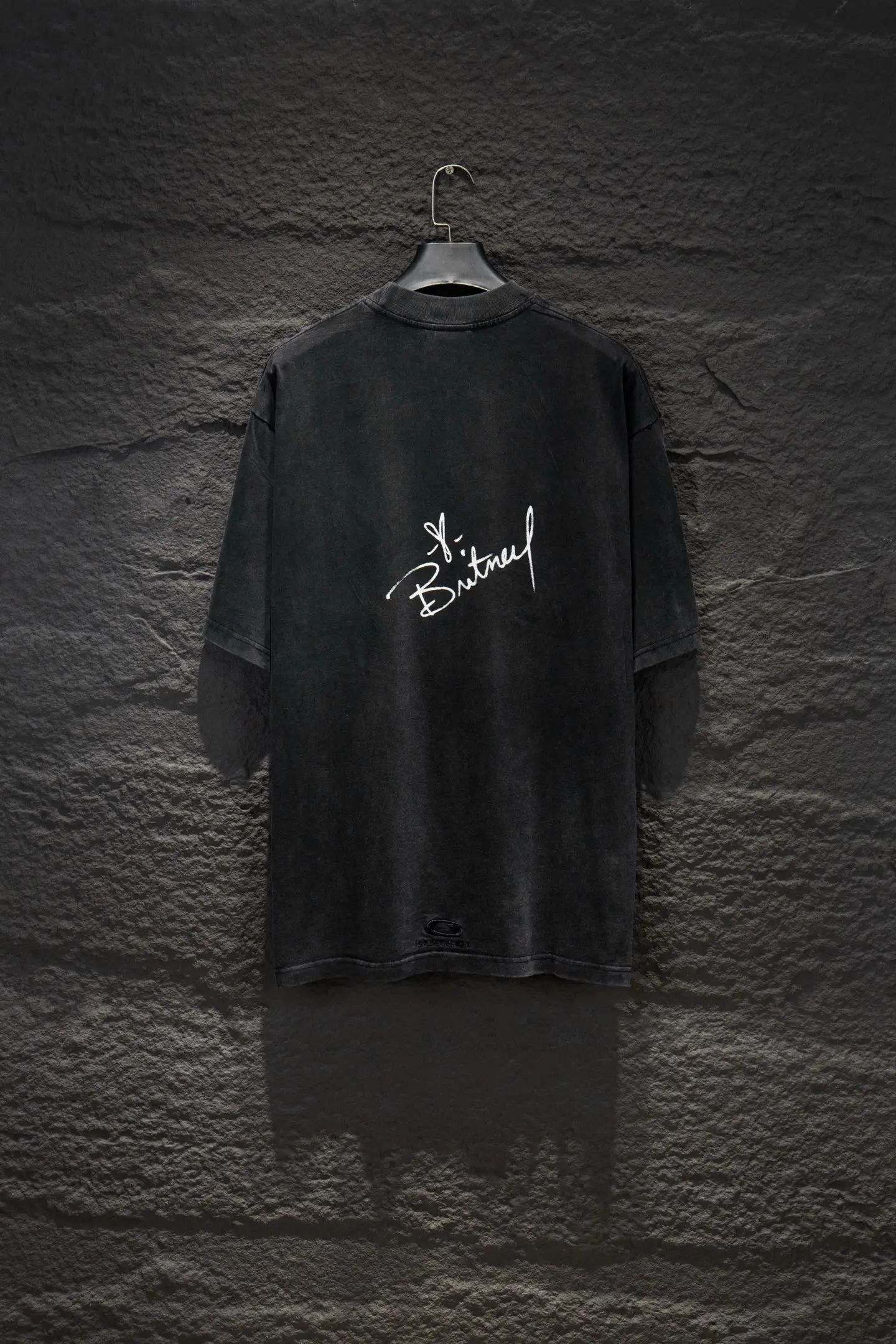 Oversized Rhinestone Graphic T-Shirt D12914967 — view 2