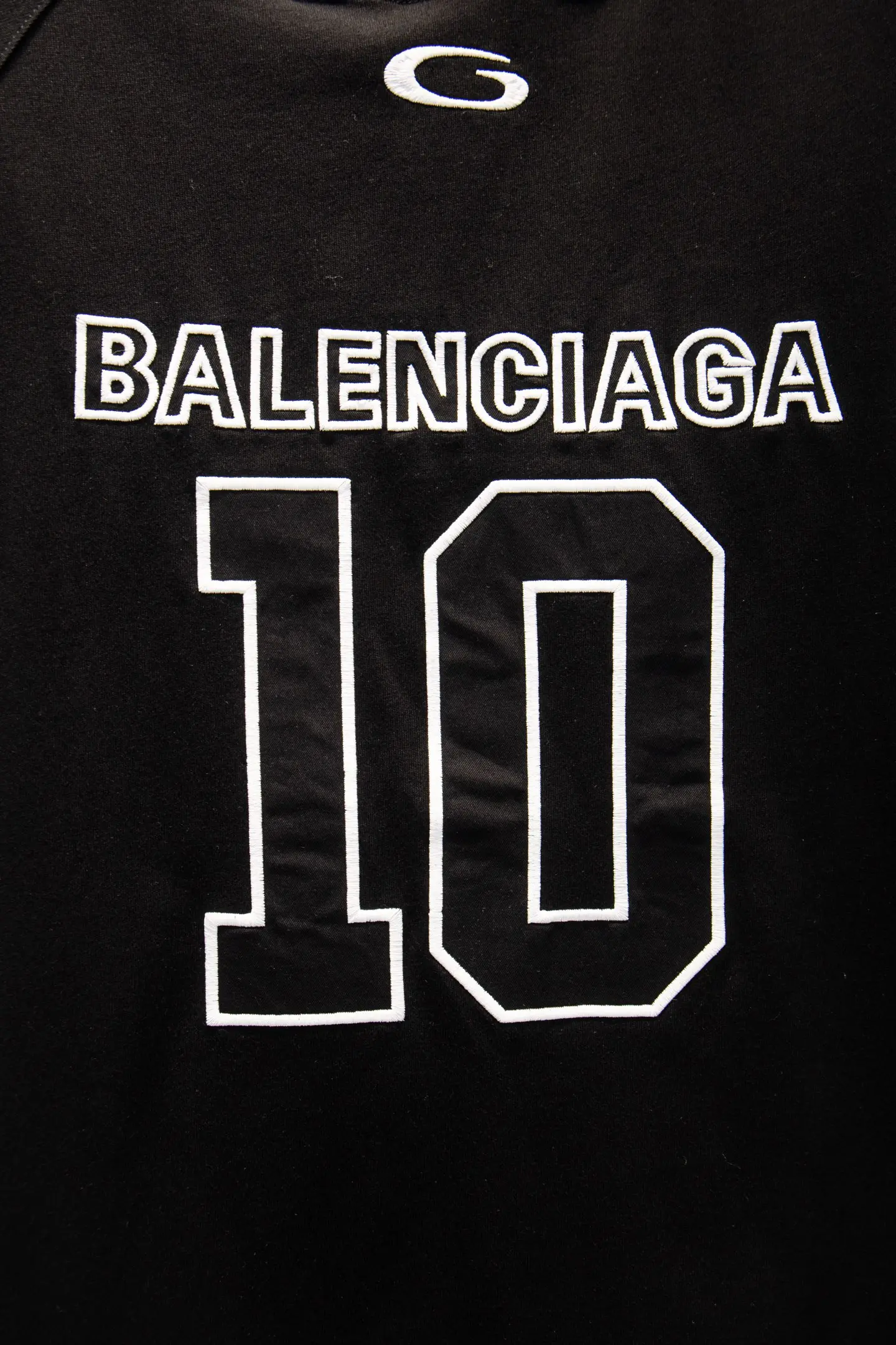 Oversized Paneled Cotton Jersey T-Shirt D16012296 — view 4