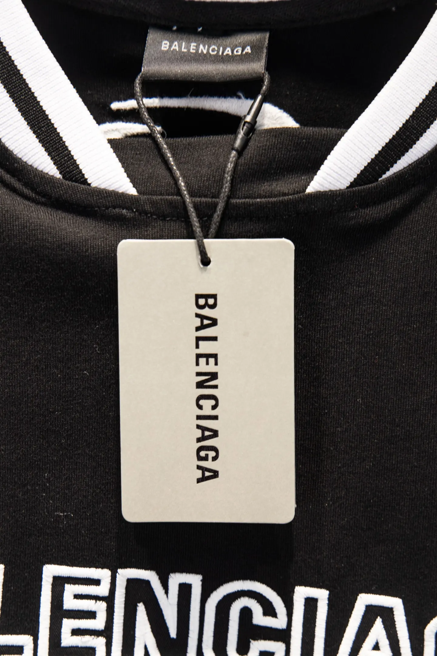 Oversized Paneled Cotton Jersey T-Shirt D16012296 — view 9