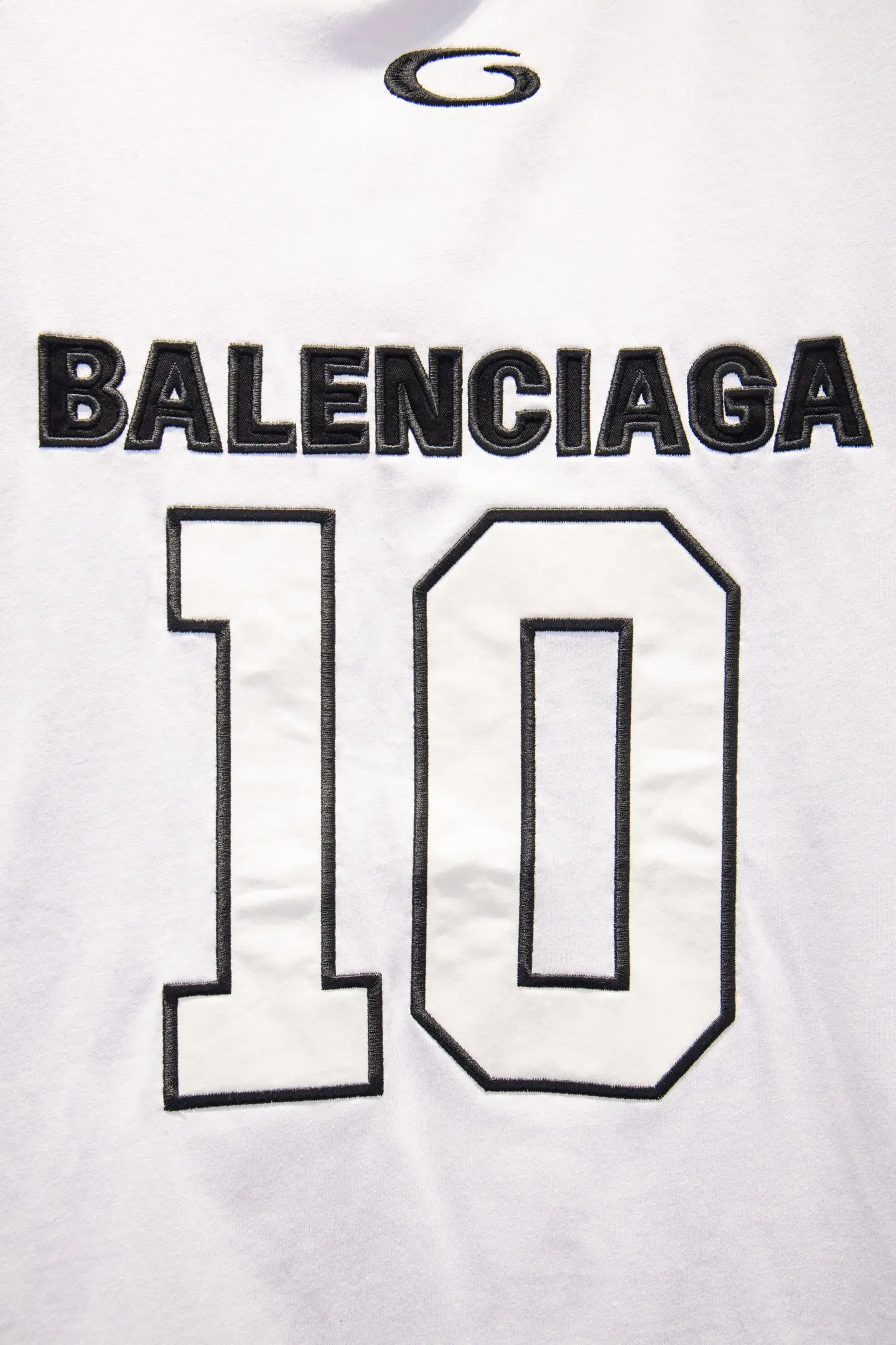 Oversized Paneled Cotton Jersey T-Shirt D16012297 — view 4
